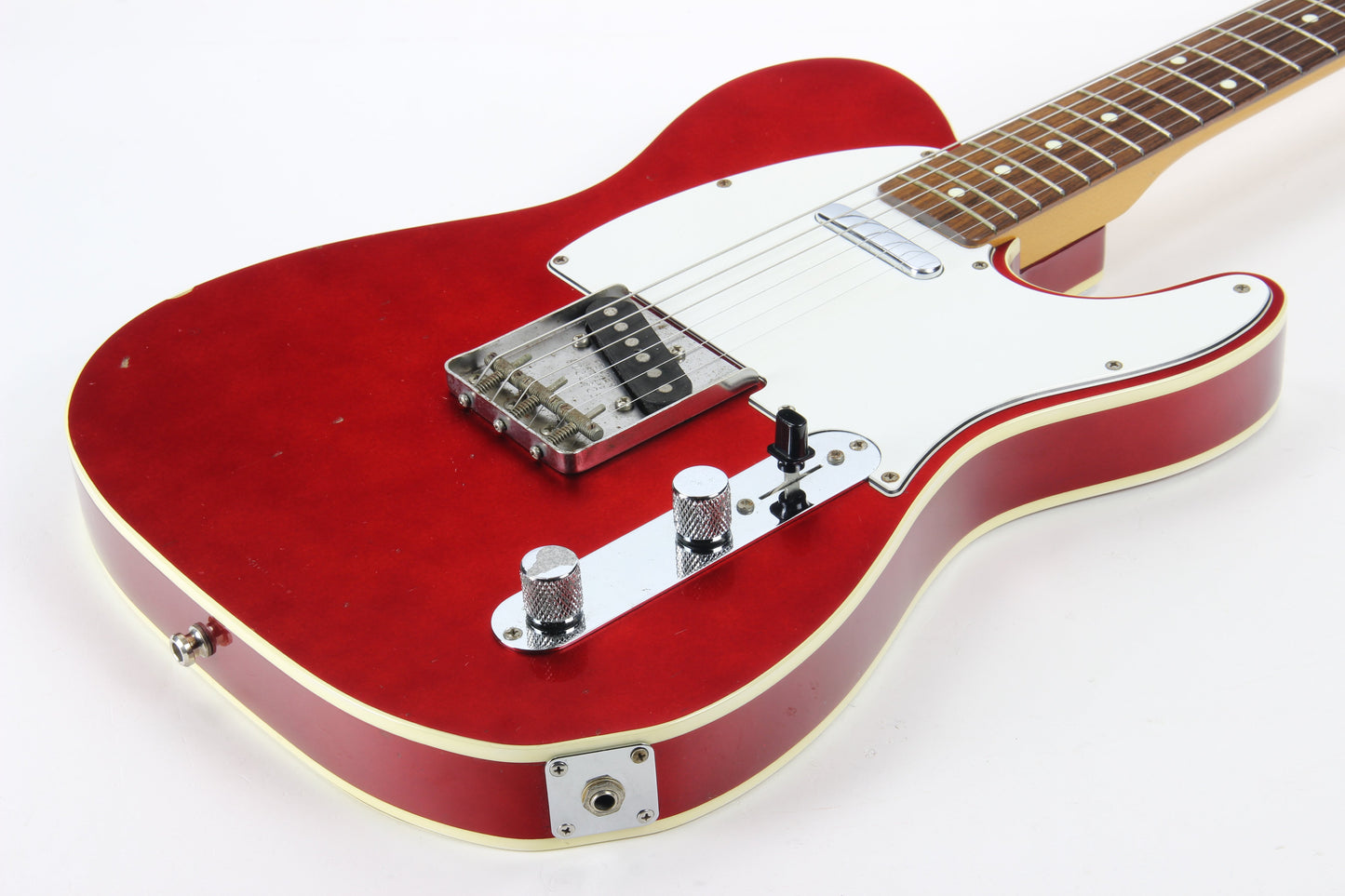 1986 Fender Japan MIJ '62 Telecaster Custom TLC-62B - Double-Bound, Candy Apple Red 1962 Reissue TL62 B