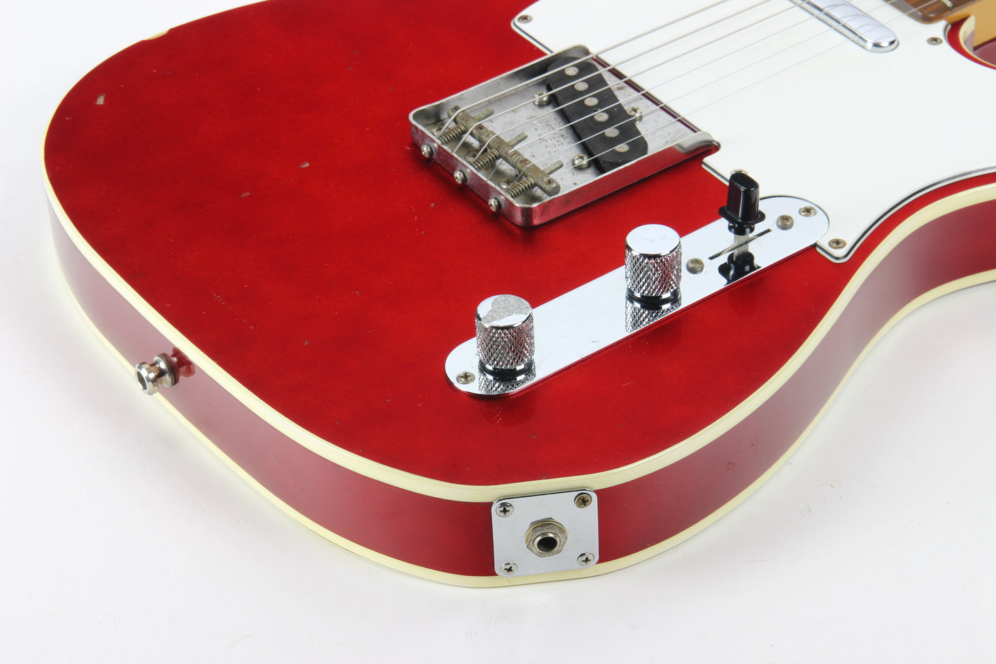 1986 Fender Japan MIJ '62 Telecaster Custom TLC-62B - Double-Bound, Candy Apple Red 1962 Reissue TL62 B