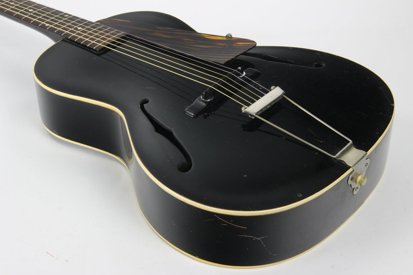 1935 Gibson L-30 Ebony Black Archtop Acoustic Guitar - The Original BB King LUCILLE!