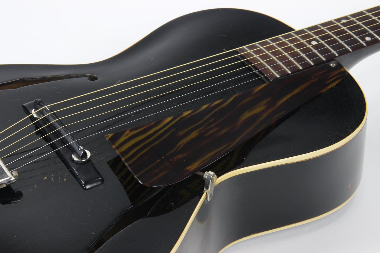 1935 Gibson L-30 Ebony Black Archtop Acoustic Guitar - The Original BB King LUCILLE!