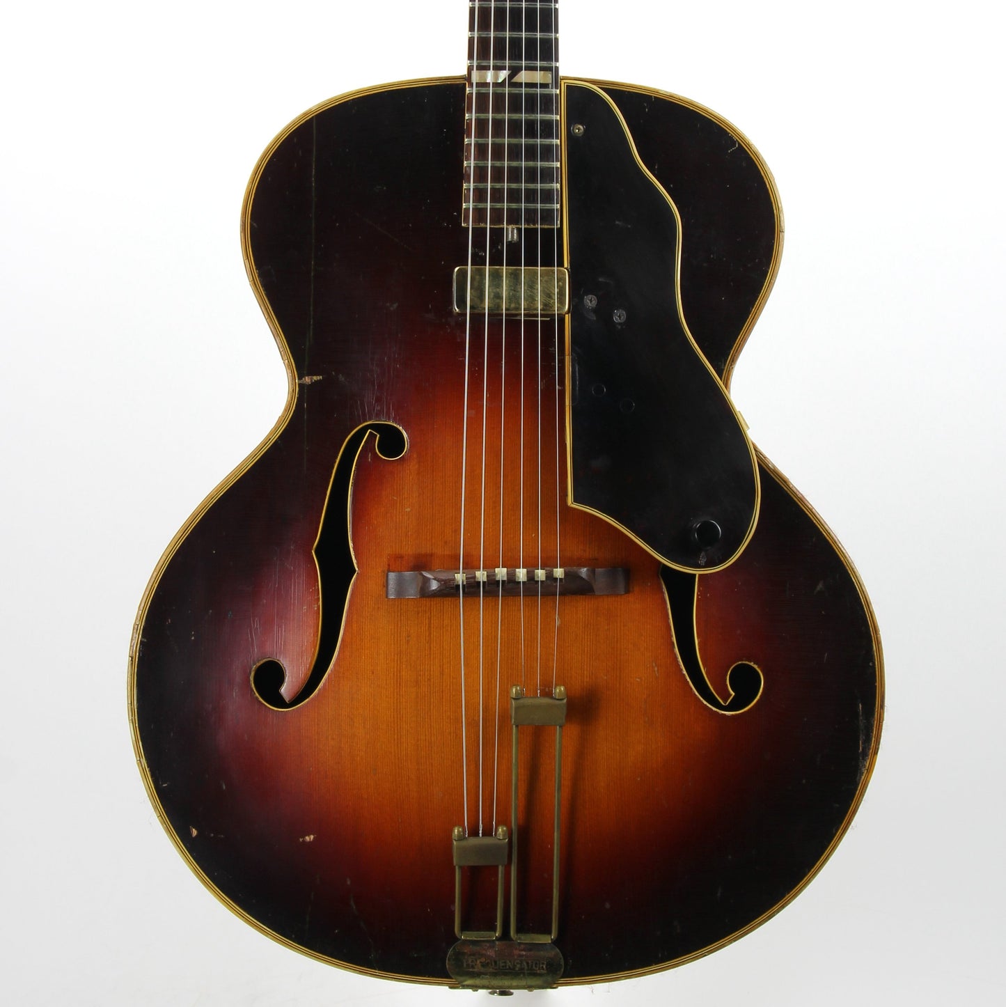 1930's Epiphone DeLuxe Archtop Acoustic Vintage Guitar - Floating Pickup, Custom Fretboard, Sounds EXCELLENT!
