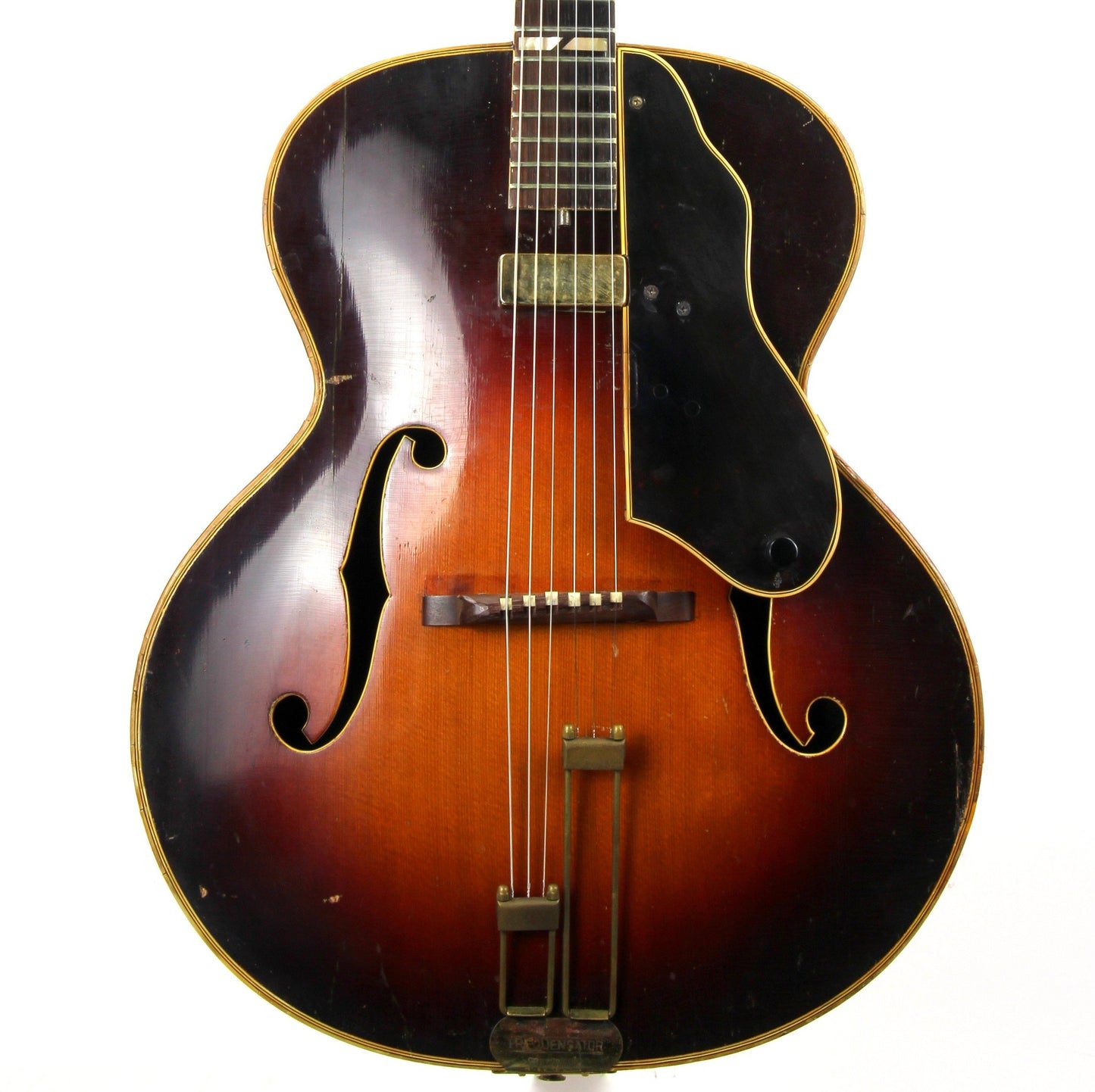 1930's Epiphone DeLuxe Archtop Acoustic Vintage Guitar - Floating Pickup, Custom Fretboard, Sounds EXCELLENT!