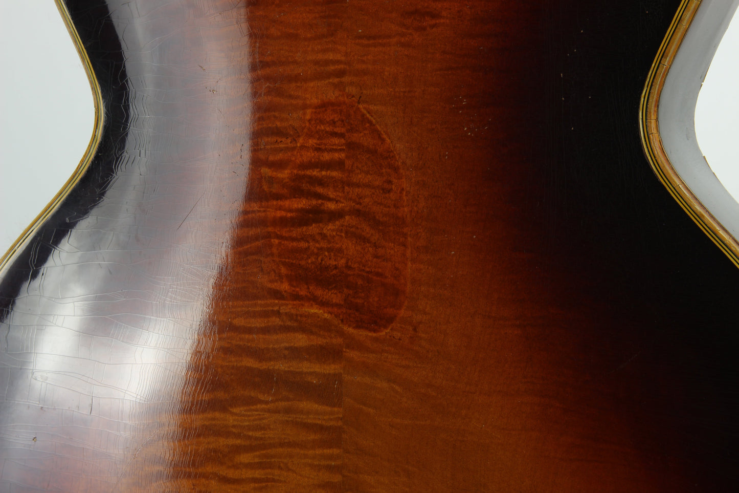1930's Epiphone DeLuxe Archtop Acoustic Vintage Guitar - Floating Pickup, Custom Fretboard, Sounds EXCELLENT!