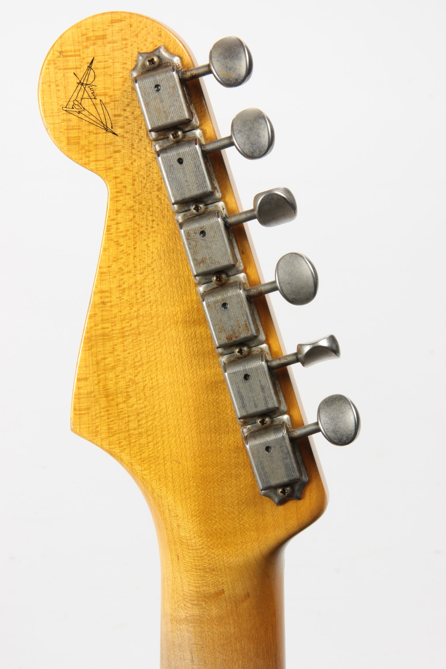 '63 Fender Custom Shop Masterbuilt Builder Select 1963 Stratocaster Relic - Yuriy Shishkov White Strat, Tortoise Guard
