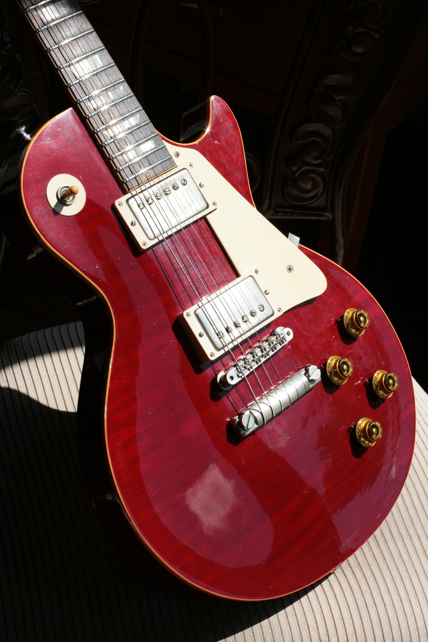 1959 Gibson Les Paul Reissue BRAZILIAN BOARD HISTORIC MAKEOVERS 59 Neck R9