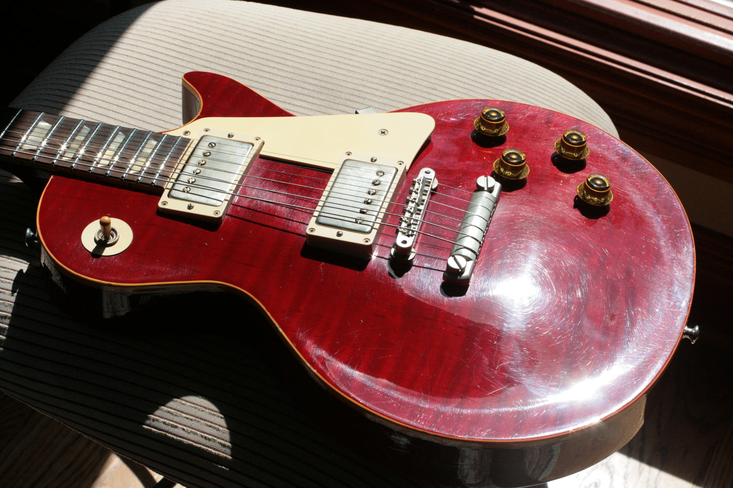 1959 Gibson Les Paul Reissue BRAZILIAN BOARD HISTORIC MAKEOVERS 59 Neck R9