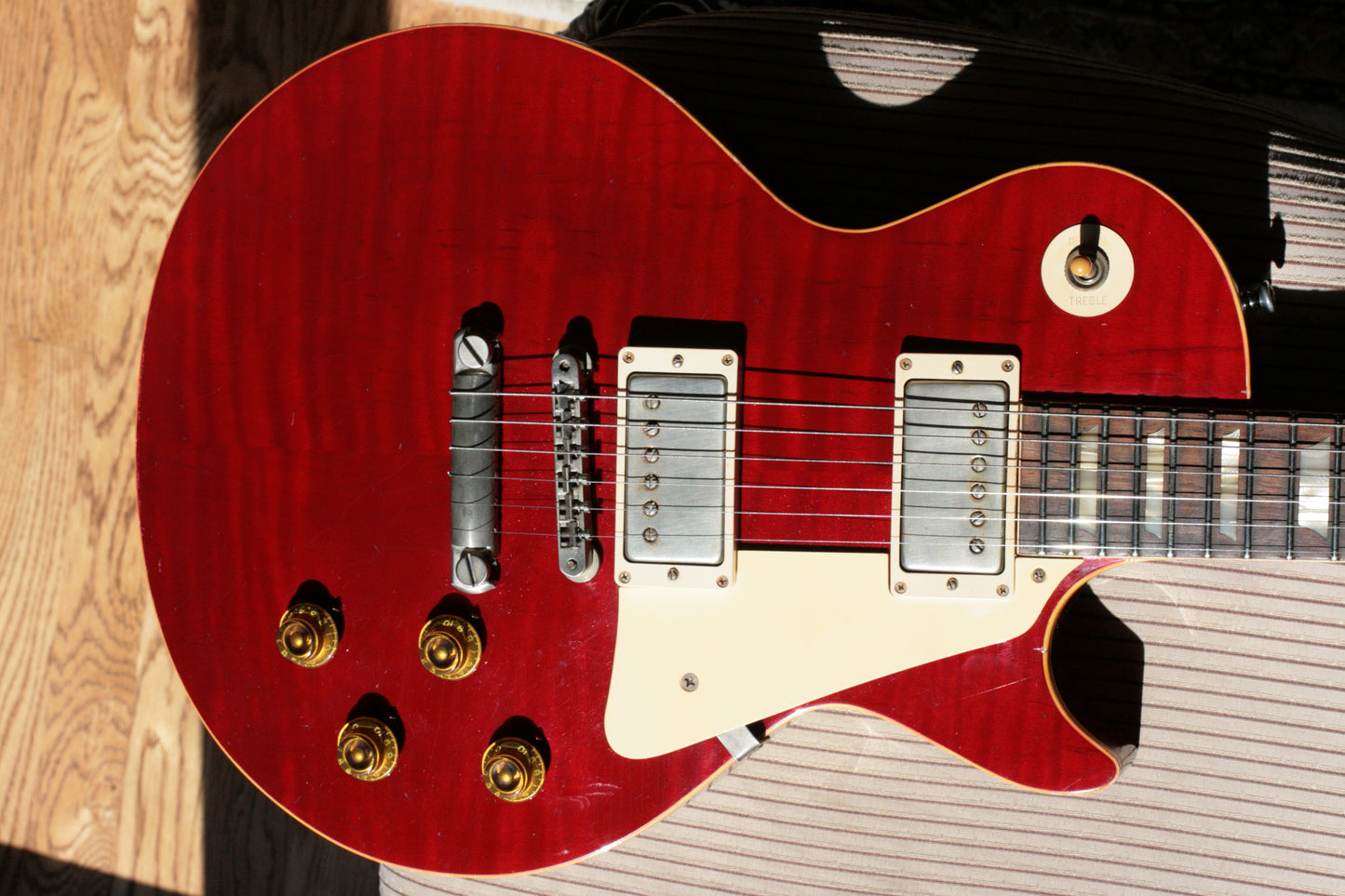 1959 Gibson Les Paul Reissue BRAZILIAN BOARD HISTORIC MAKEOVERS 59 Neck R9