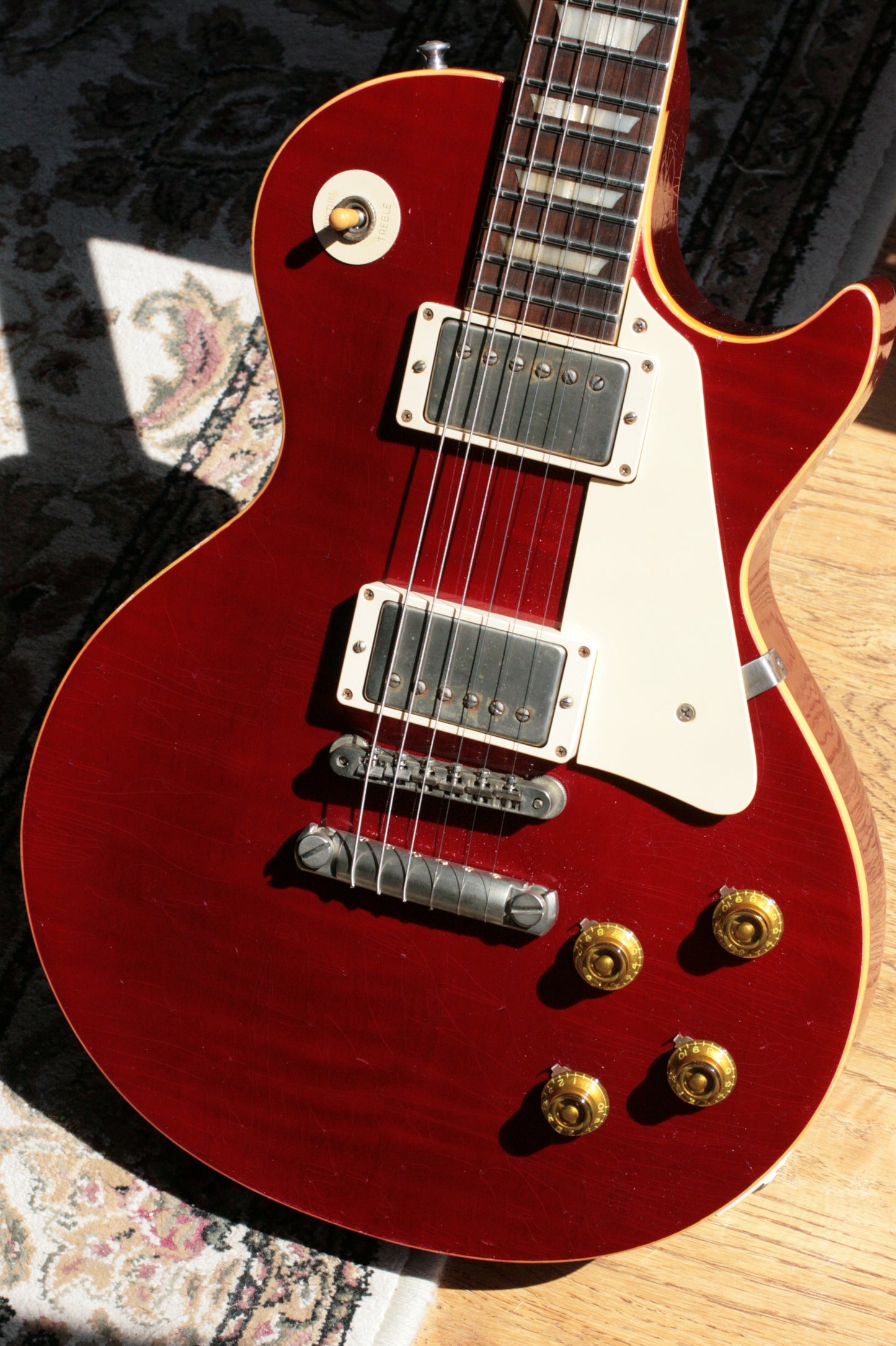 1959 Gibson Les Paul Reissue BRAZILIAN BOARD HISTORIC MAKEOVERS 59 Neck R9