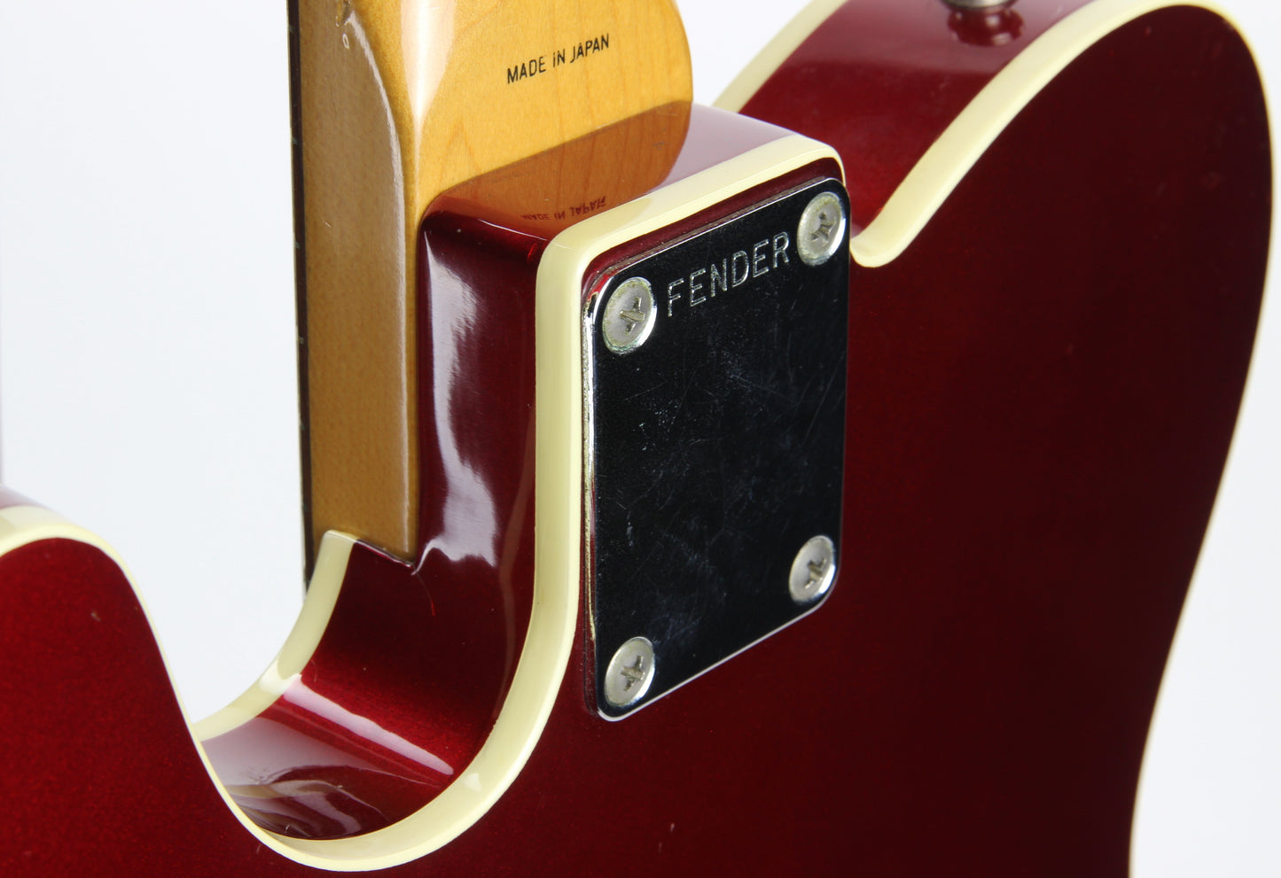 1986 Fender Japan MIJ '62 Telecaster Custom TLC-62B - Double-Bound, Candy Apple Red 1962 Reissue TL62 B