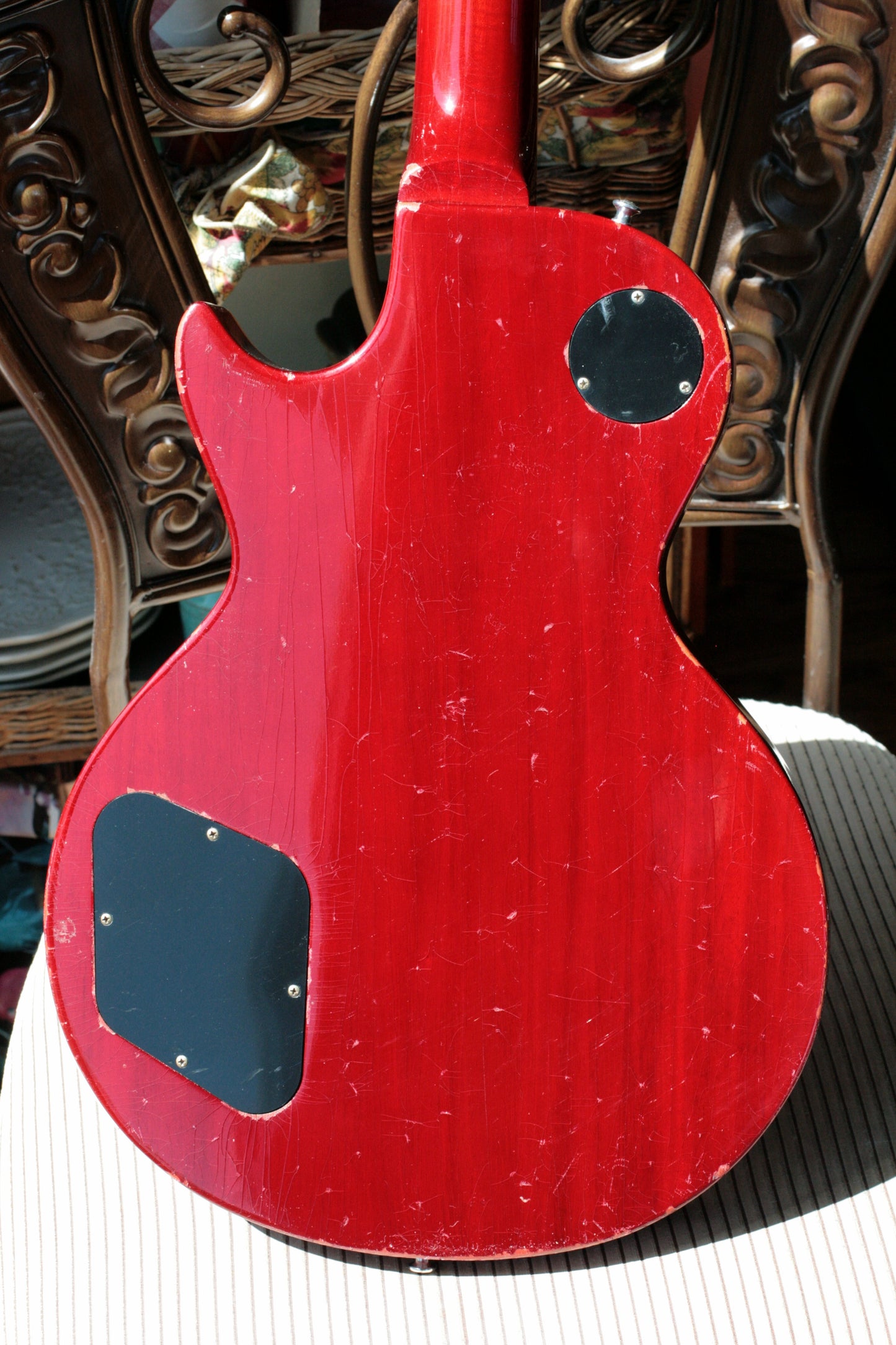 1959 Gibson Les Paul Reissue BRAZILIAN BOARD HISTORIC MAKEOVERS 59 Neck R9