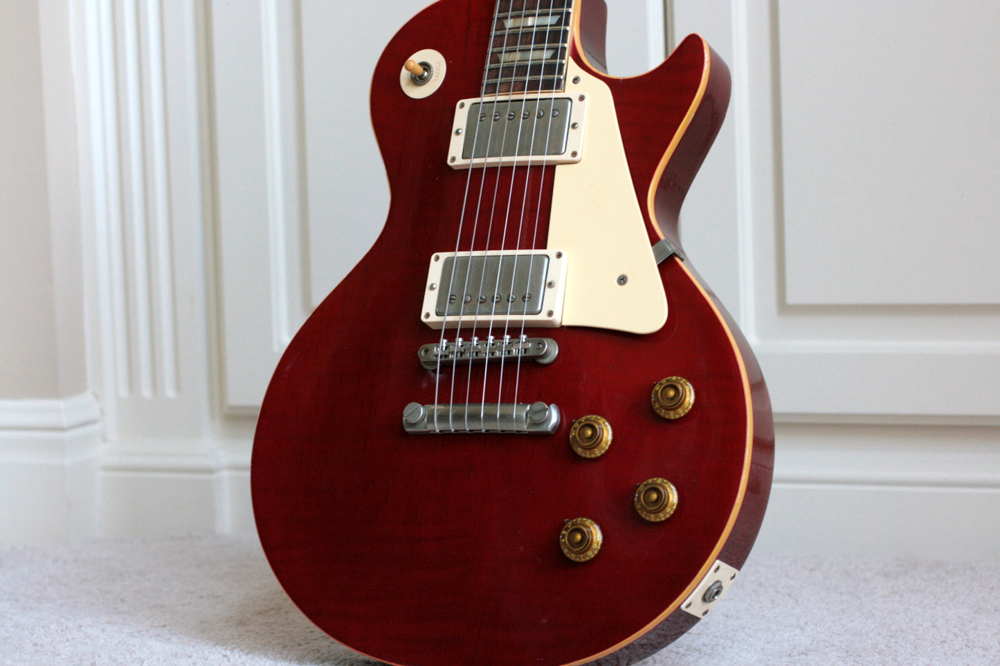 1959 Gibson Les Paul Reissue BRAZILIAN BOARD HISTORIC MAKEOVERS 59 Neck R9