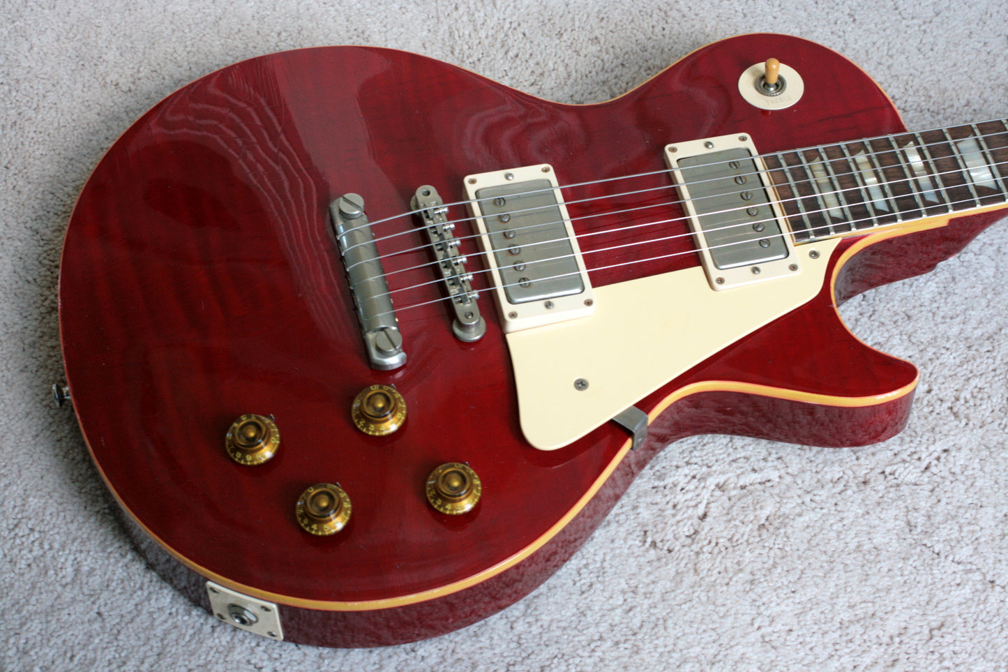 1959 Gibson Les Paul Reissue BRAZILIAN BOARD HISTORIC MAKEOVERS 59 Neck R9