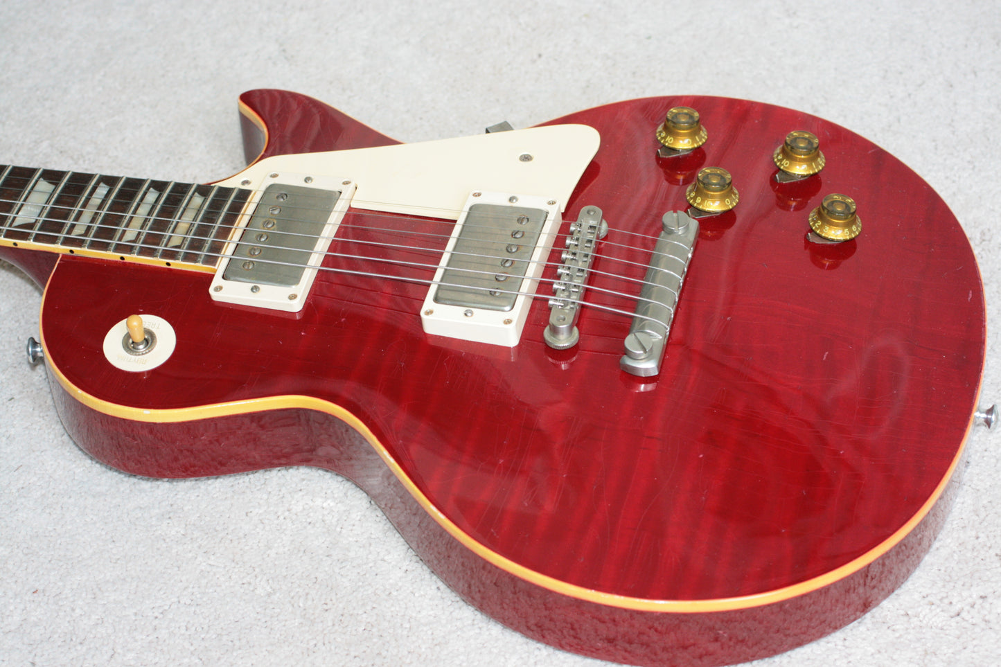 1959 Gibson Les Paul Reissue BRAZILIAN BOARD HISTORIC MAKEOVERS 59 Neck R9