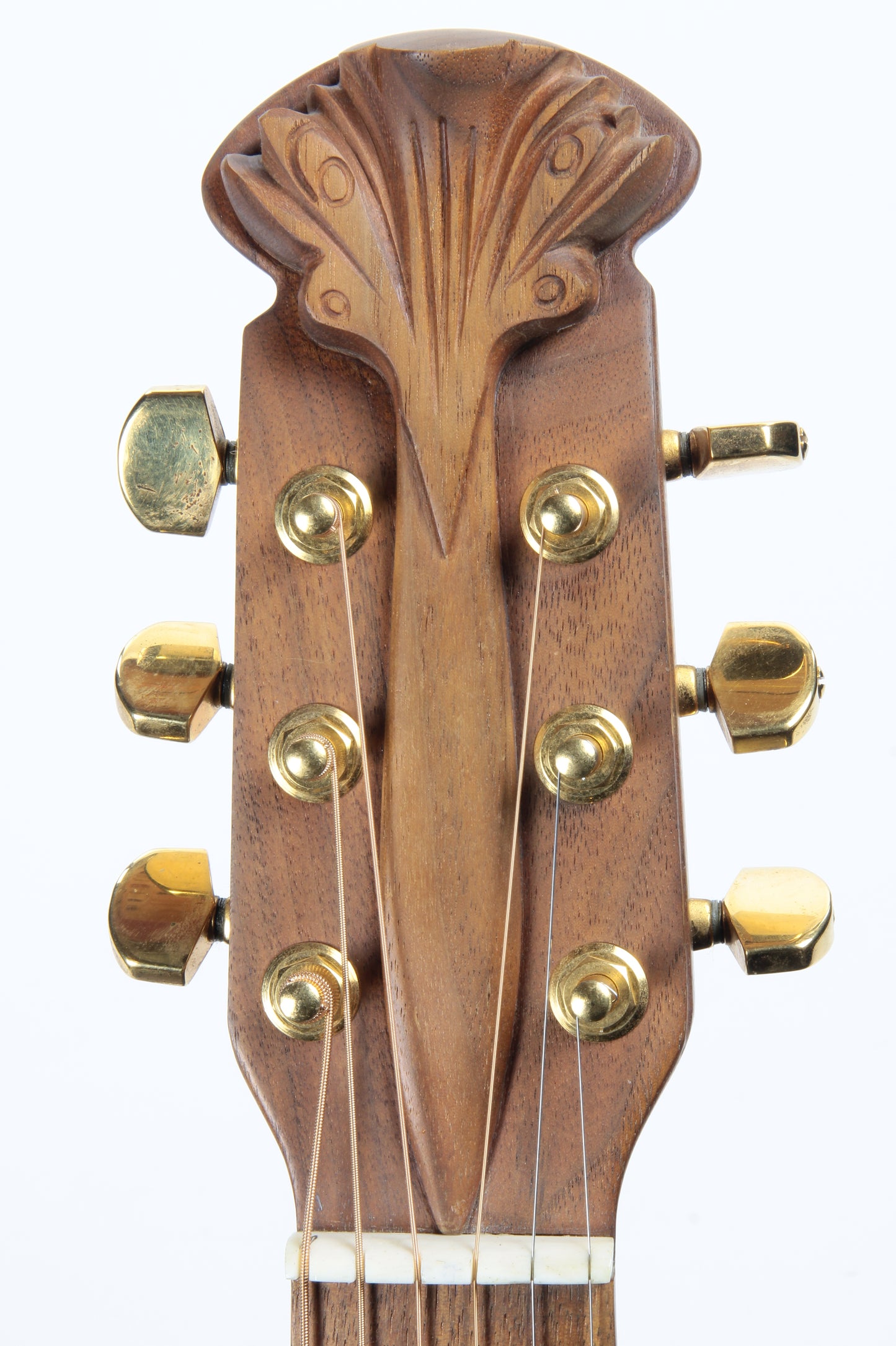 1995 Ovation SUPER ADAMAS Custom 1589-5 86 CARVED Headstock - Black Speckled Gold, Deep Body! 1587