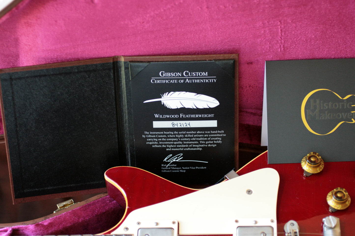 1959 Gibson Les Paul Reissue BRAZILIAN BOARD HISTORIC MAKEOVERS 59 Neck R9