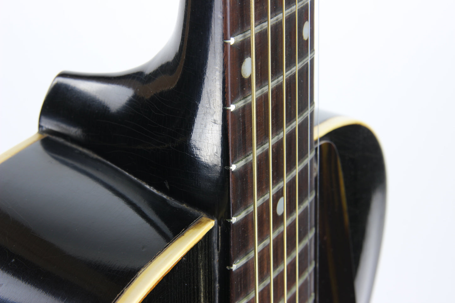 1935 Gibson L-30 Ebony Black Archtop Acoustic Guitar - The Original BB King LUCILLE!