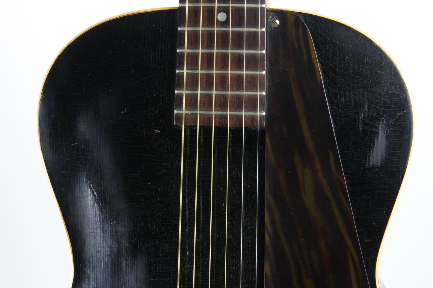 1935 Gibson L-30 Ebony Black Archtop Acoustic Guitar - The Original BB King LUCILLE!