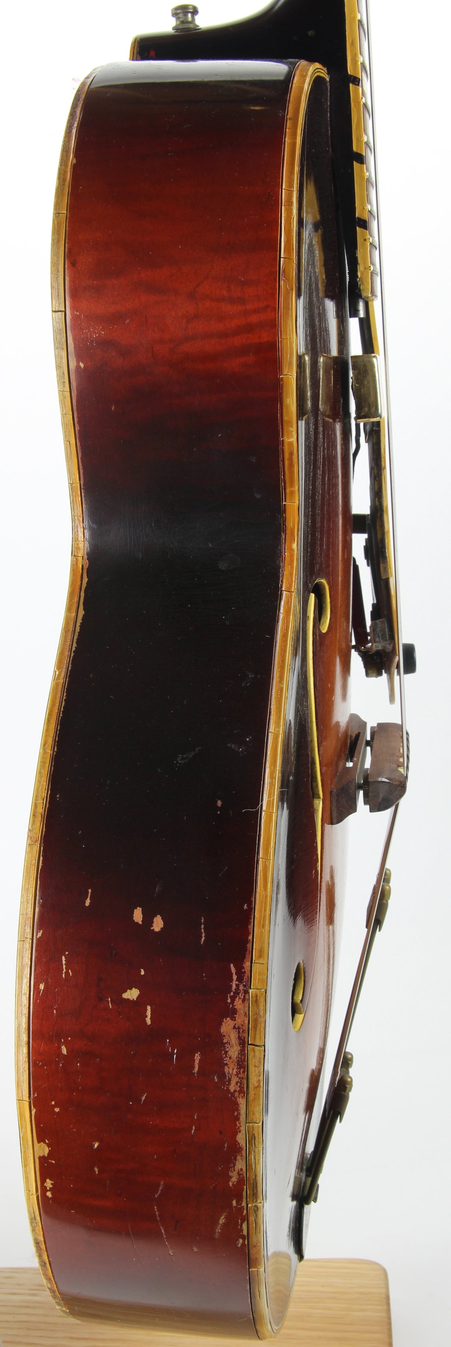 1930's Epiphone DeLuxe Archtop Acoustic Vintage Guitar - Floating Pickup, Custom Fretboard, Sounds EXCELLENT!