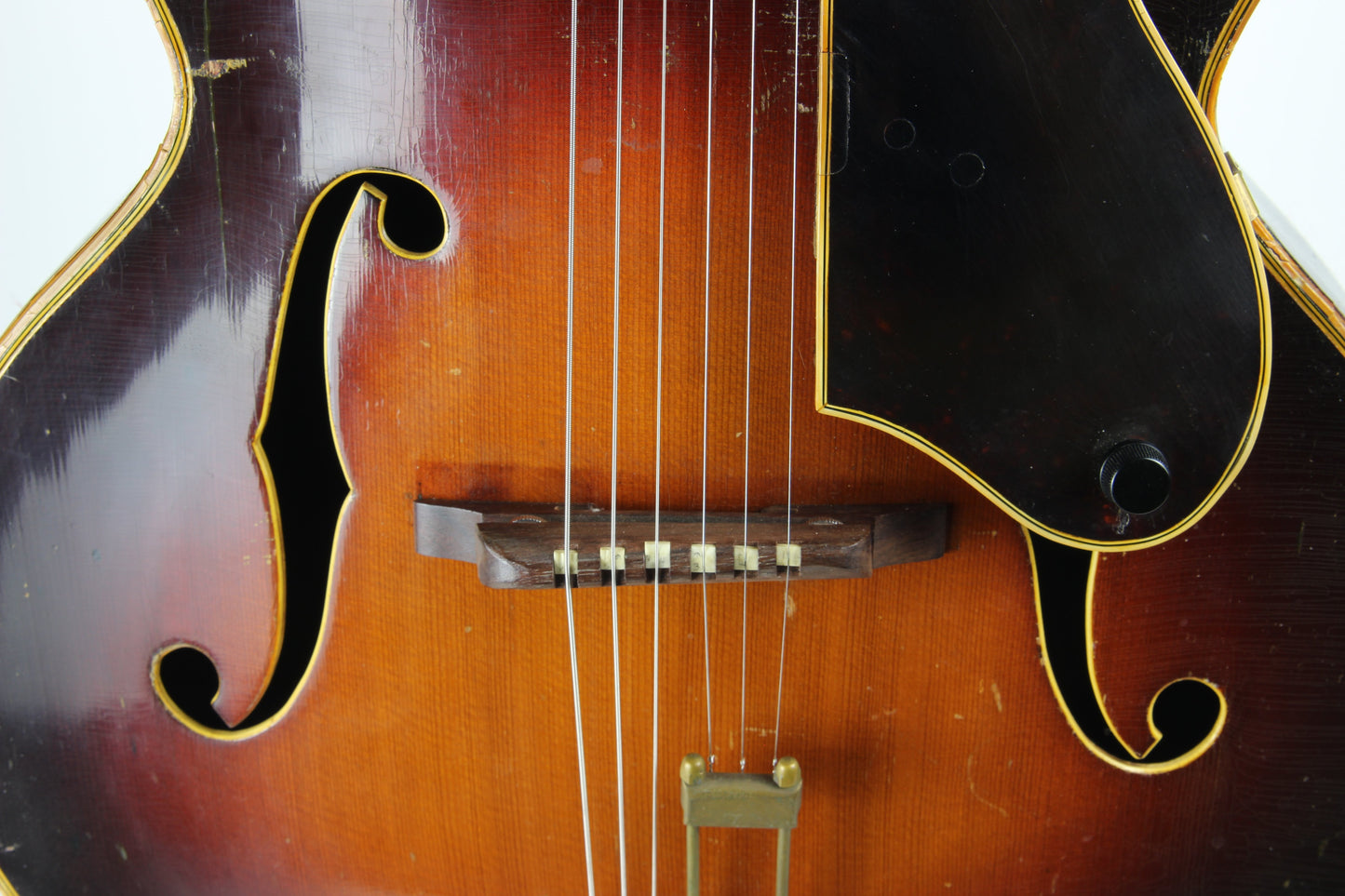 1930's Epiphone DeLuxe Archtop Acoustic Vintage Guitar - Floating Pickup, Custom Fretboard, Sounds EXCELLENT!