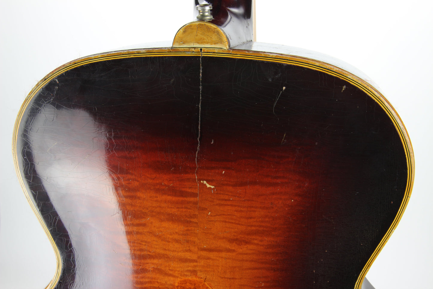 1930's Epiphone DeLuxe Archtop Acoustic Vintage Guitar - Floating Pickup, Custom Fretboard, Sounds EXCELLENT!