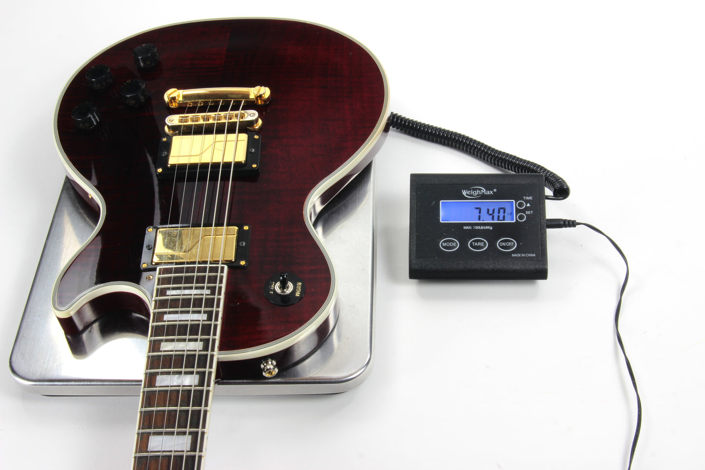 2014 Gibson Les Paul Custom Classic Lite Wine Red - Upgraded w/ Fishman Fluence Moderns!