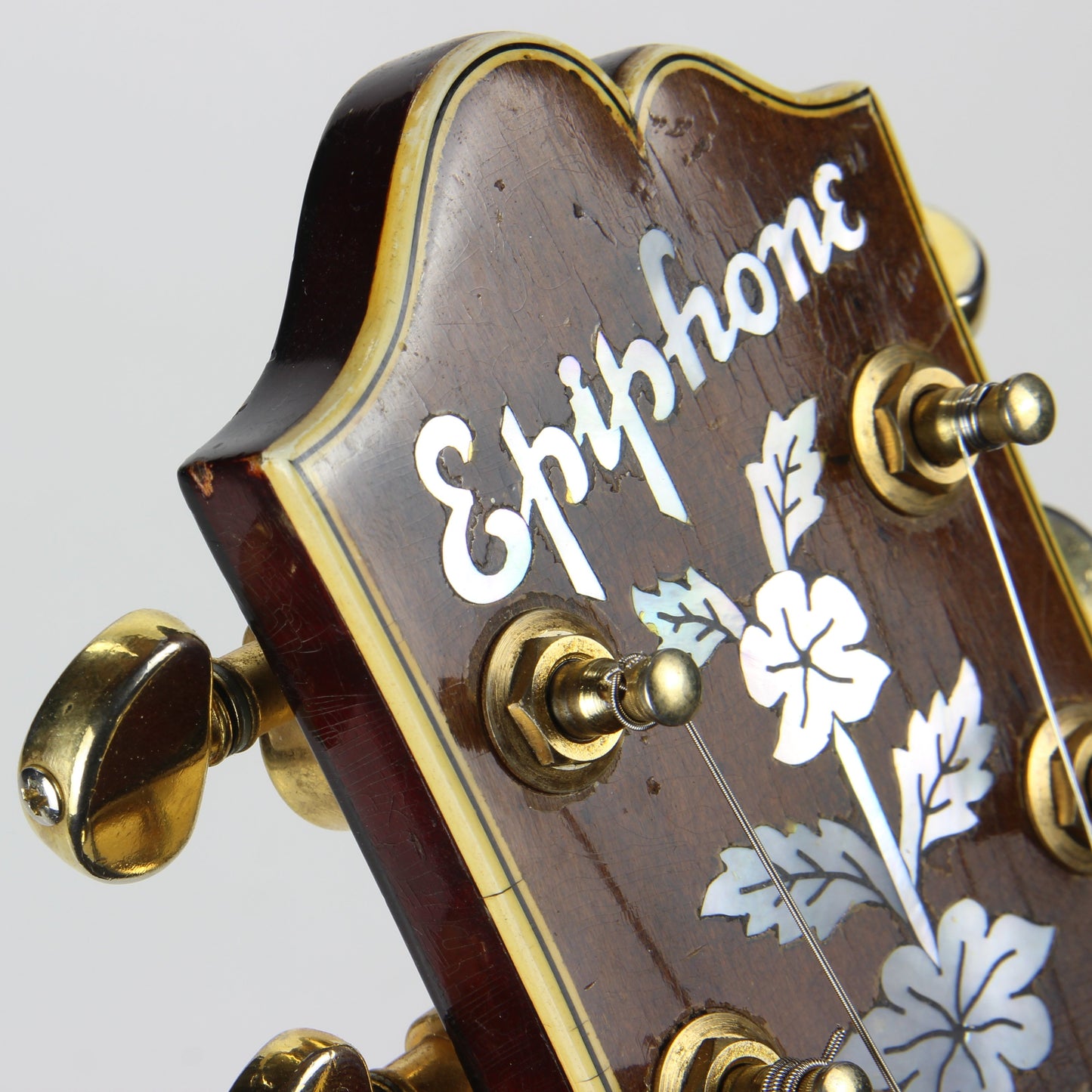 1930's Epiphone DeLuxe Archtop Acoustic Vintage Guitar - Floating Pickup, Custom Fretboard, Sounds EXCELLENT!