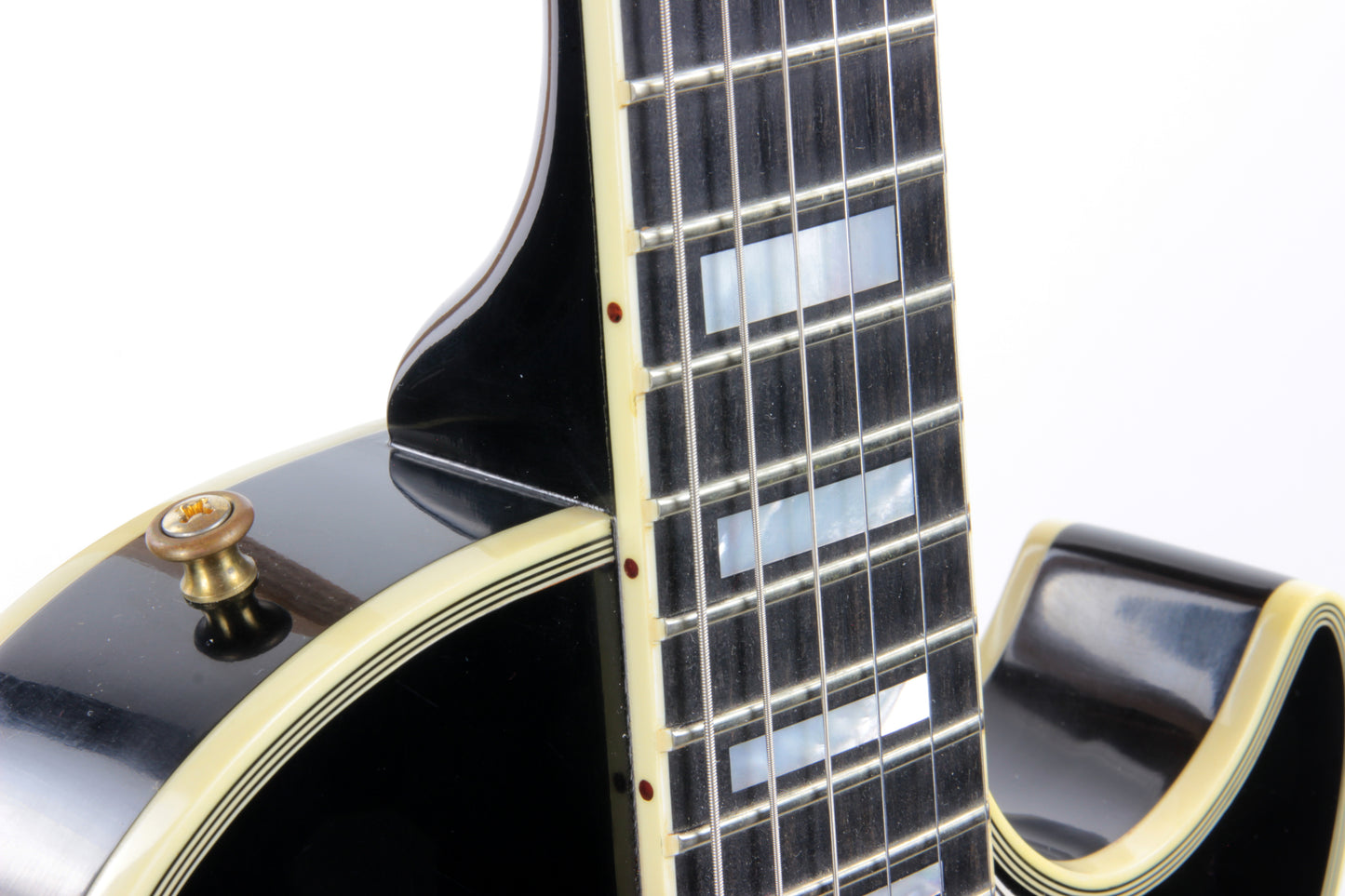 1957 Gibson Les Paul Custom Reissue Bigsby 3 Pickups! LPB-3 Black Beauty Historic 57