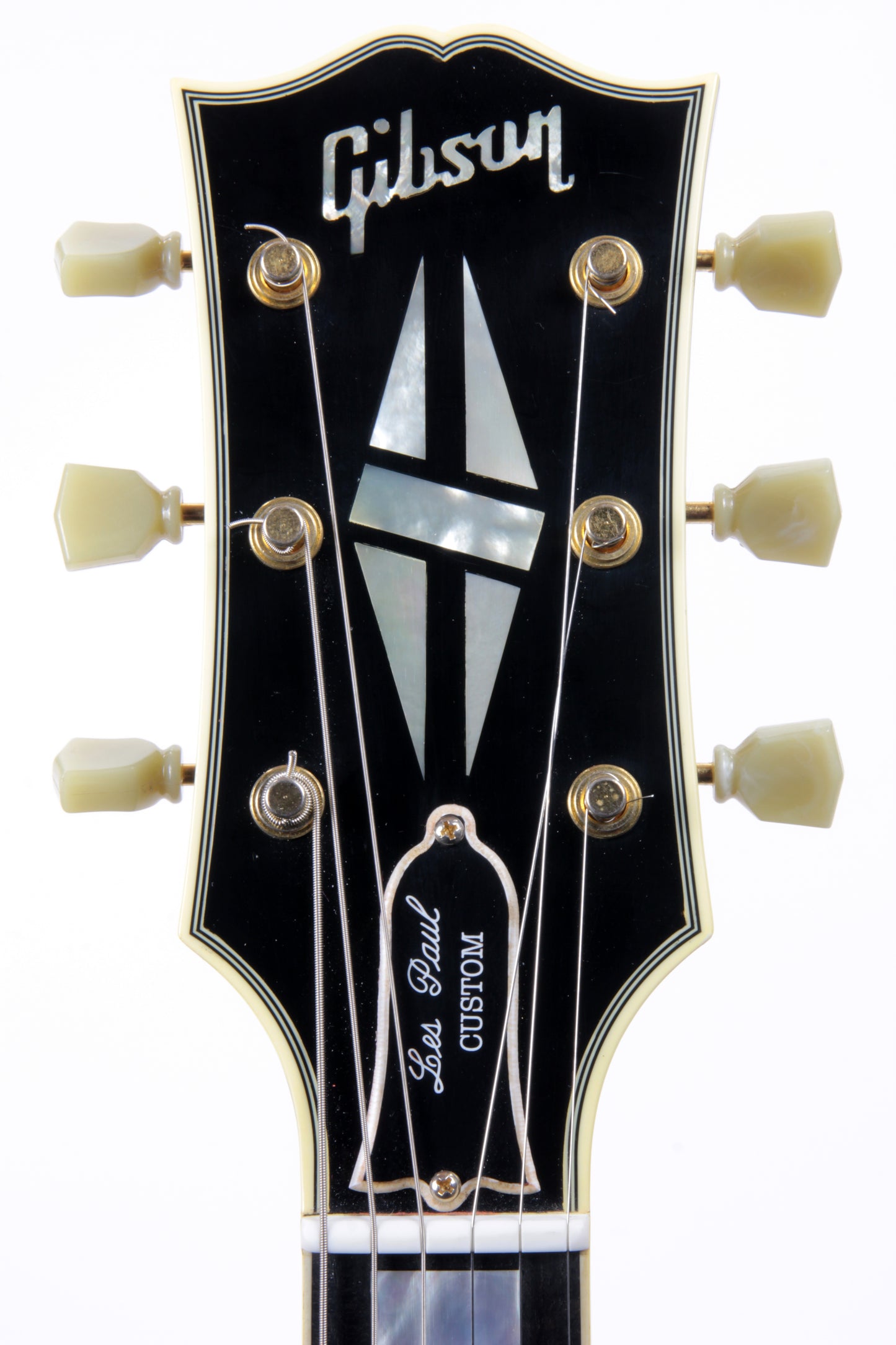 1957 Gibson Les Paul Custom Reissue Bigsby 3 Pickups! LPB-3 Black Beauty Historic 57