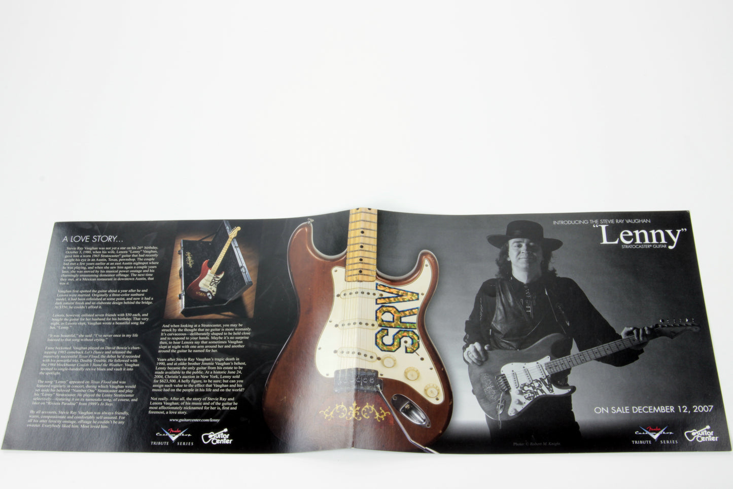 Fender Custom Shop MASTERBUILT Stevie Ray Vaughan LENNY Stratocaster SRV Tribute Strat