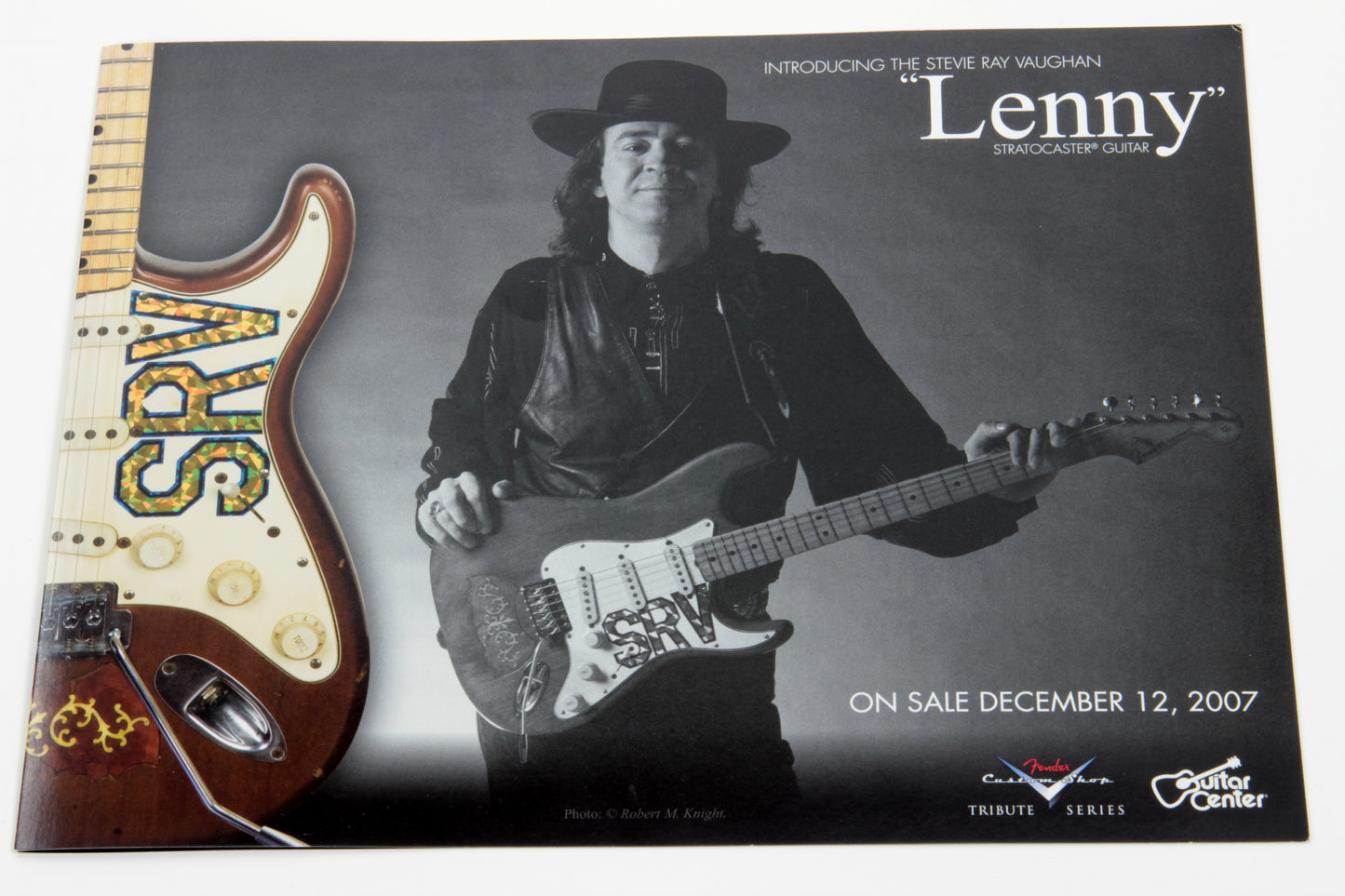 Fender Custom Shop MASTERBUILT Stevie Ray Vaughan LENNY Stratocaster SRV Tribute Strat