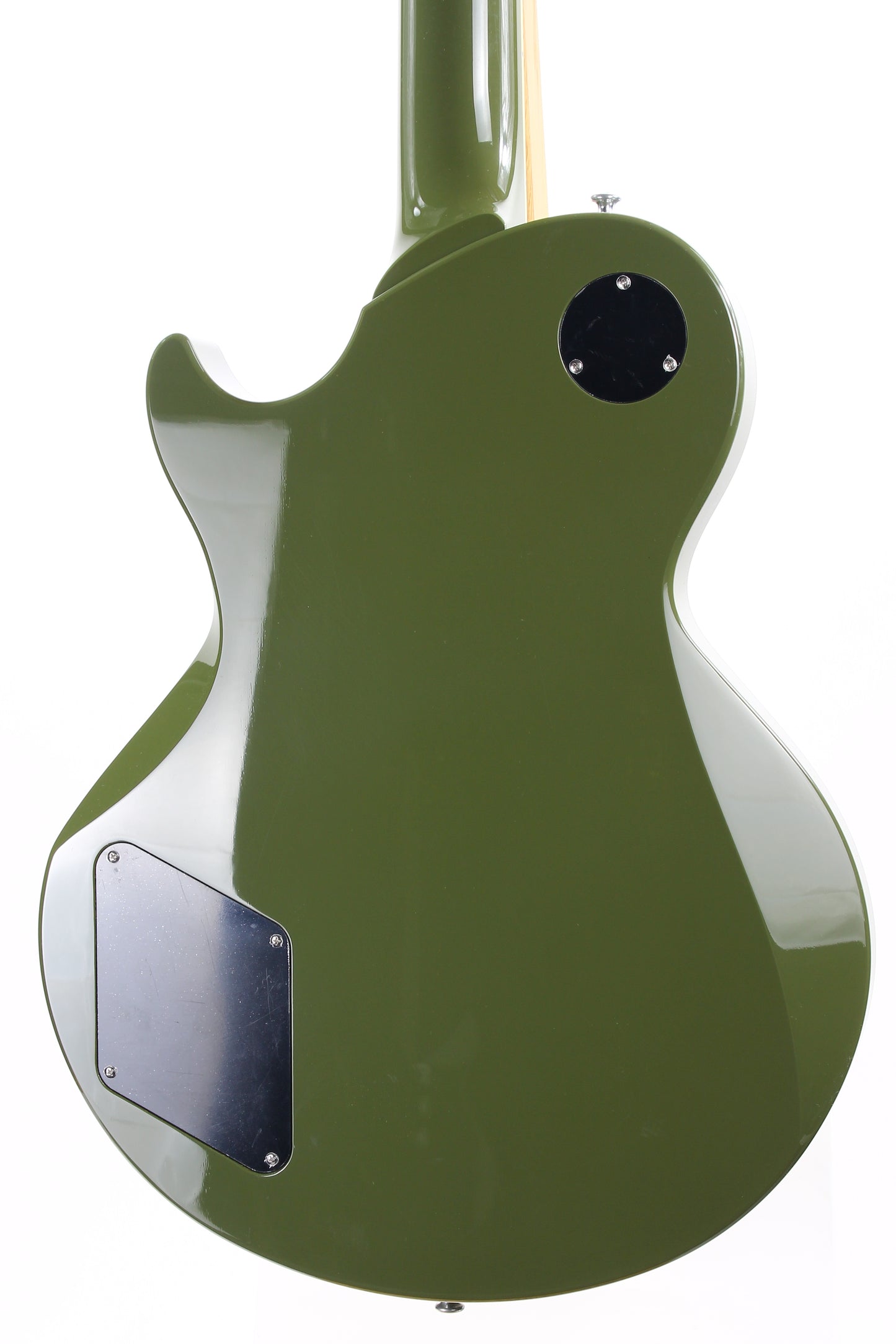 2022 Collings 290 Olive Drab Full Body -- Throbaks P90 52/54, Single Cut SC, Wraparound Bridge!