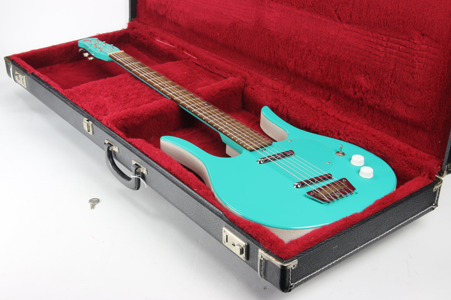 1995 Jerry Jones Neptune Longhorn Baritone Bass VI 6-String Guitar - SEA FOAM GREEN!