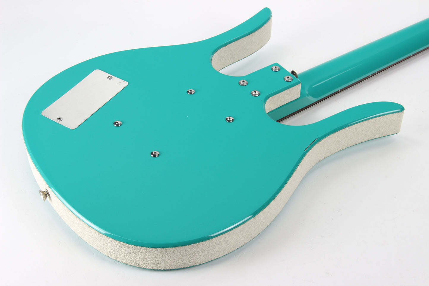 1995 Jerry Jones Neptune Longhorn Baritone Bass VI 6-String Guitar - SEA FOAM GREEN!