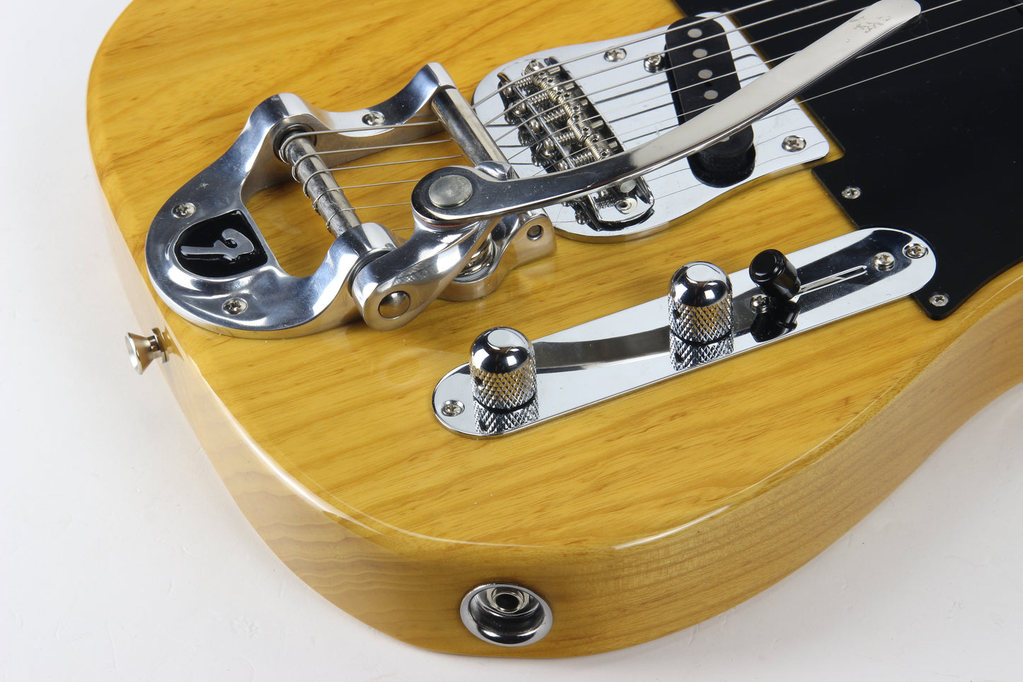 2004 Fender Japan '52 BIGSBY Telecaster 1952 Tele CIJ MIJ TL52 - Natural Ash Blackguard!