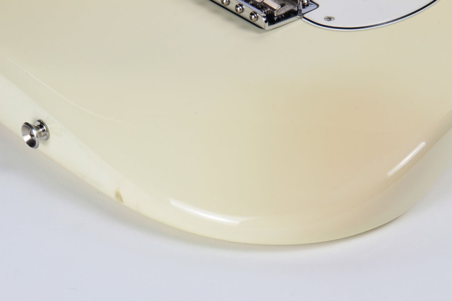 1997 Fender USA Jimi Hendrix Tribute '68 Stratocaster Artist Strat Olympic White American - Reverse, Maple CAP!