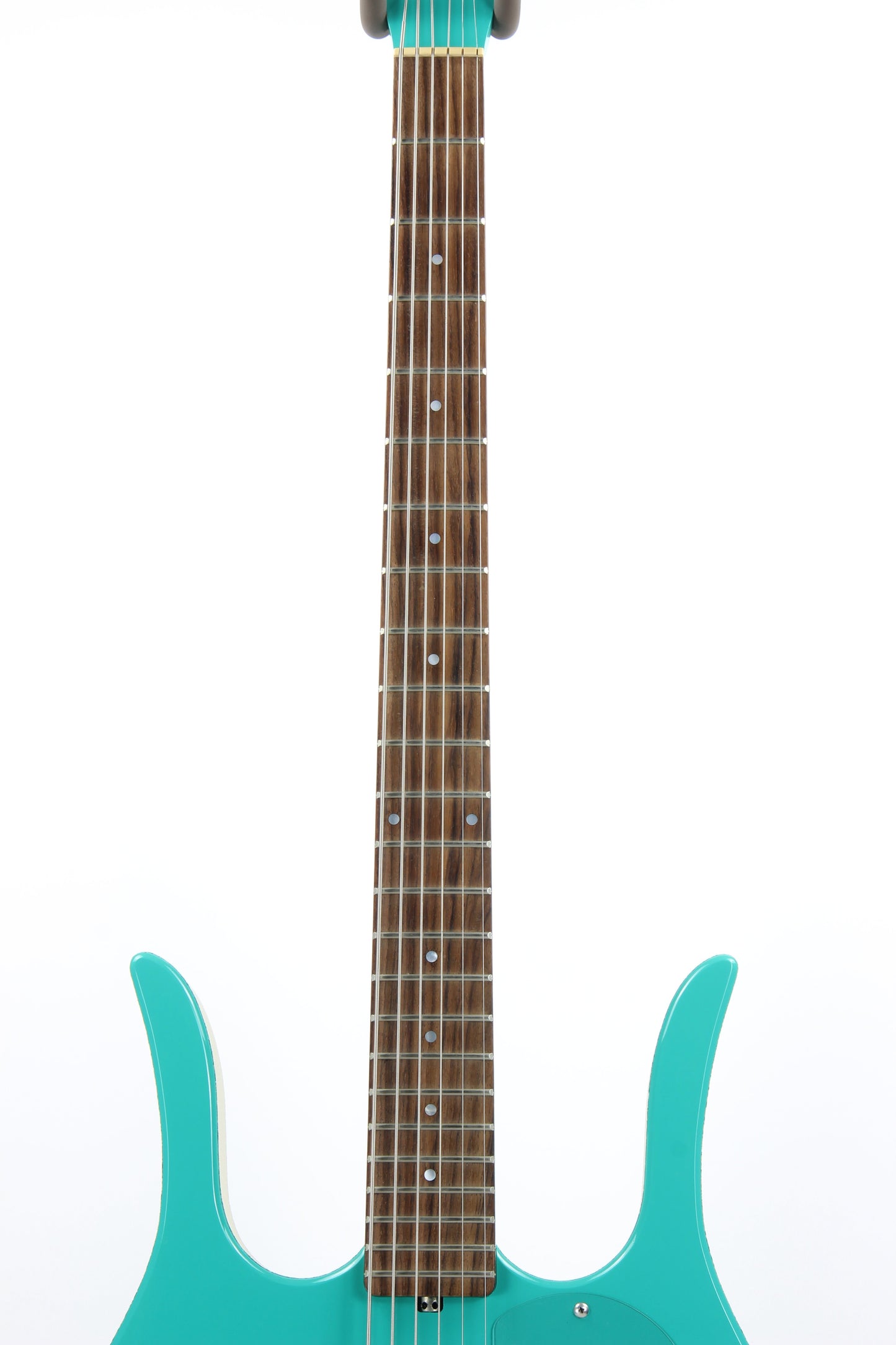 1995 Jerry Jones Neptune Longhorn Baritone Bass VI 6-String Guitar - SEA FOAM GREEN!