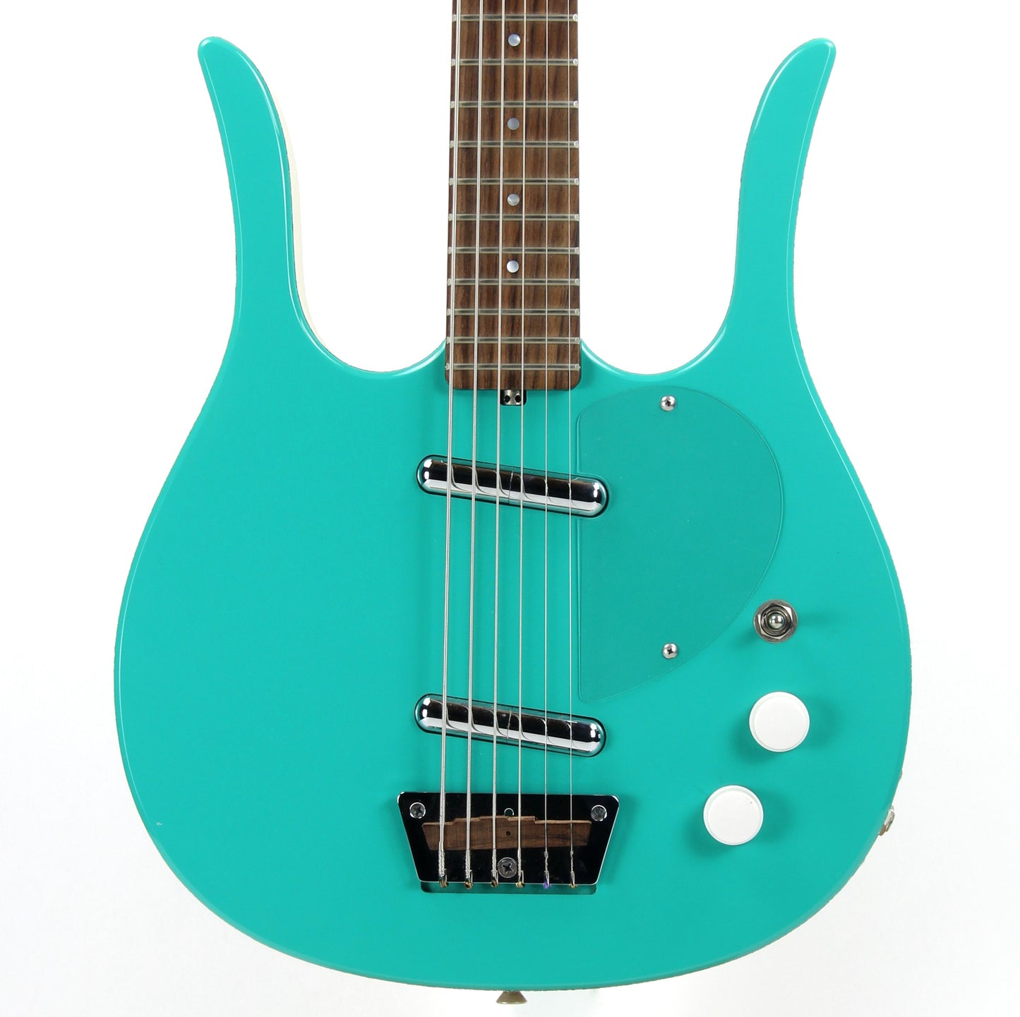 1995 Jerry Jones Neptune Longhorn Baritone Bass VI 6-String Guitar - SEA FOAM GREEN!