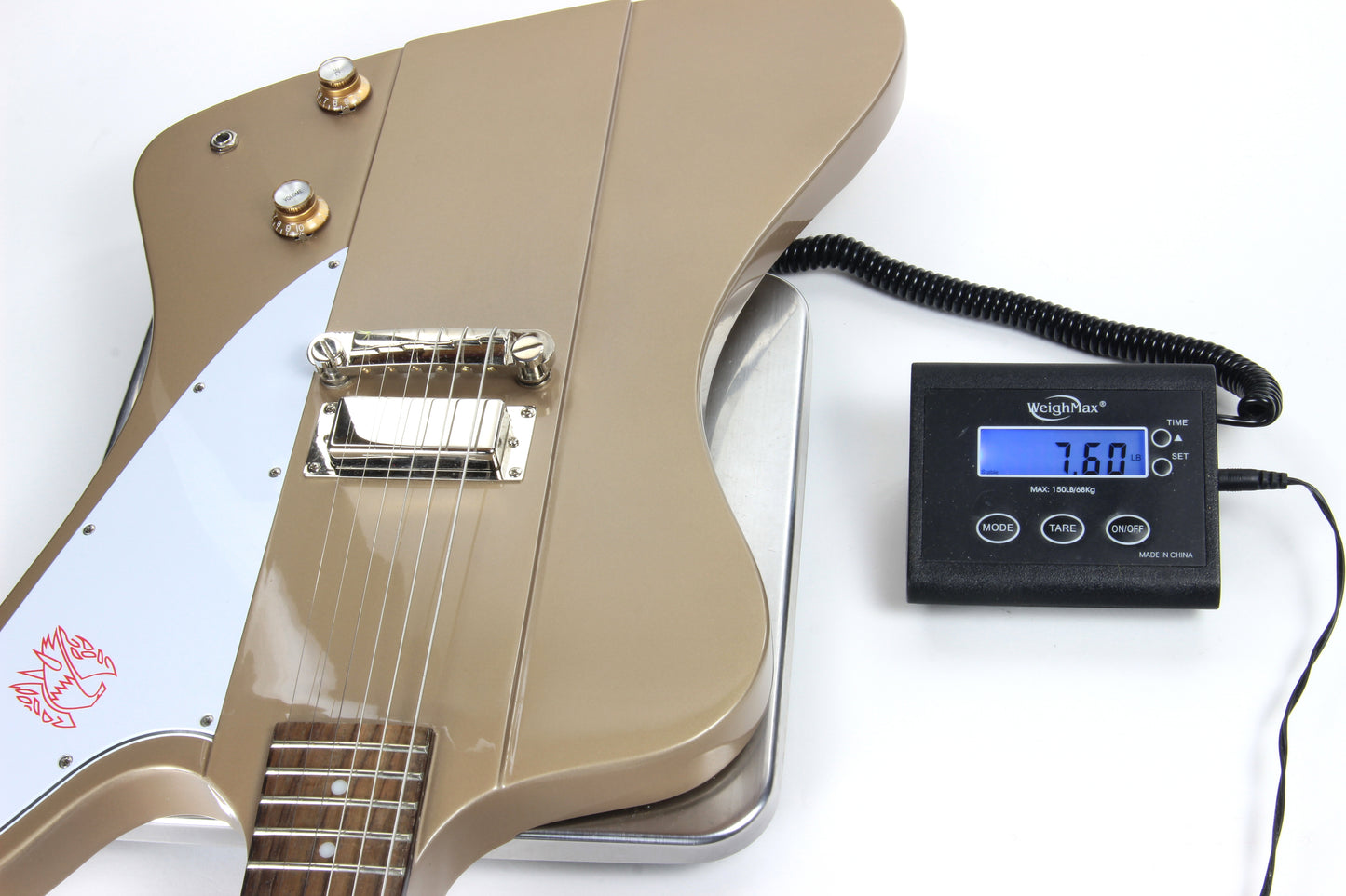 2016 Epiphone Limited Edition Treasure Firebird I Joe Bonamassa - Polymist Gold, Signed COA, Gibson