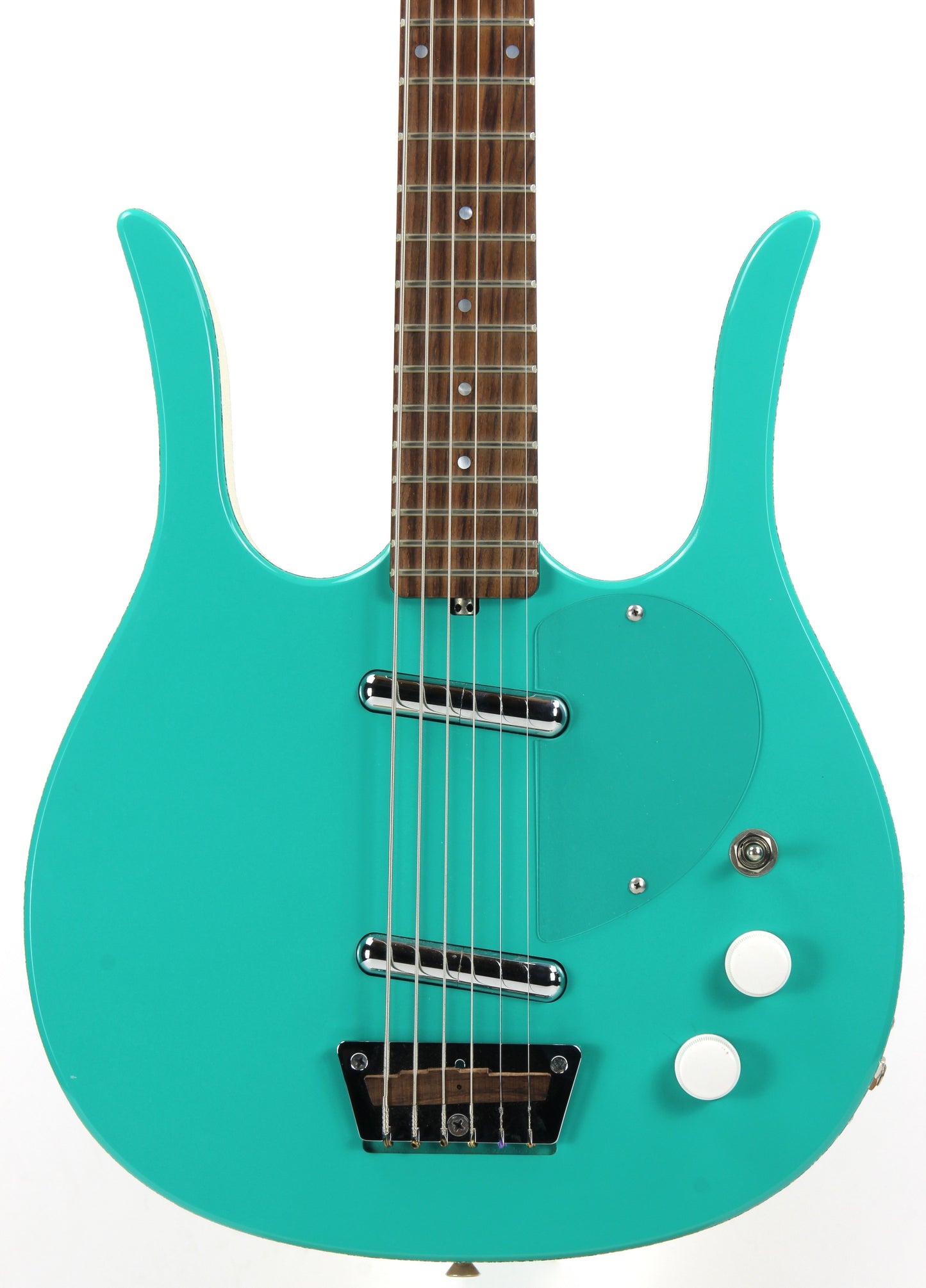 1995 Jerry Jones Neptune Longhorn Baritone Bass VI 6-String Guitar - SEA FOAM GREEN!