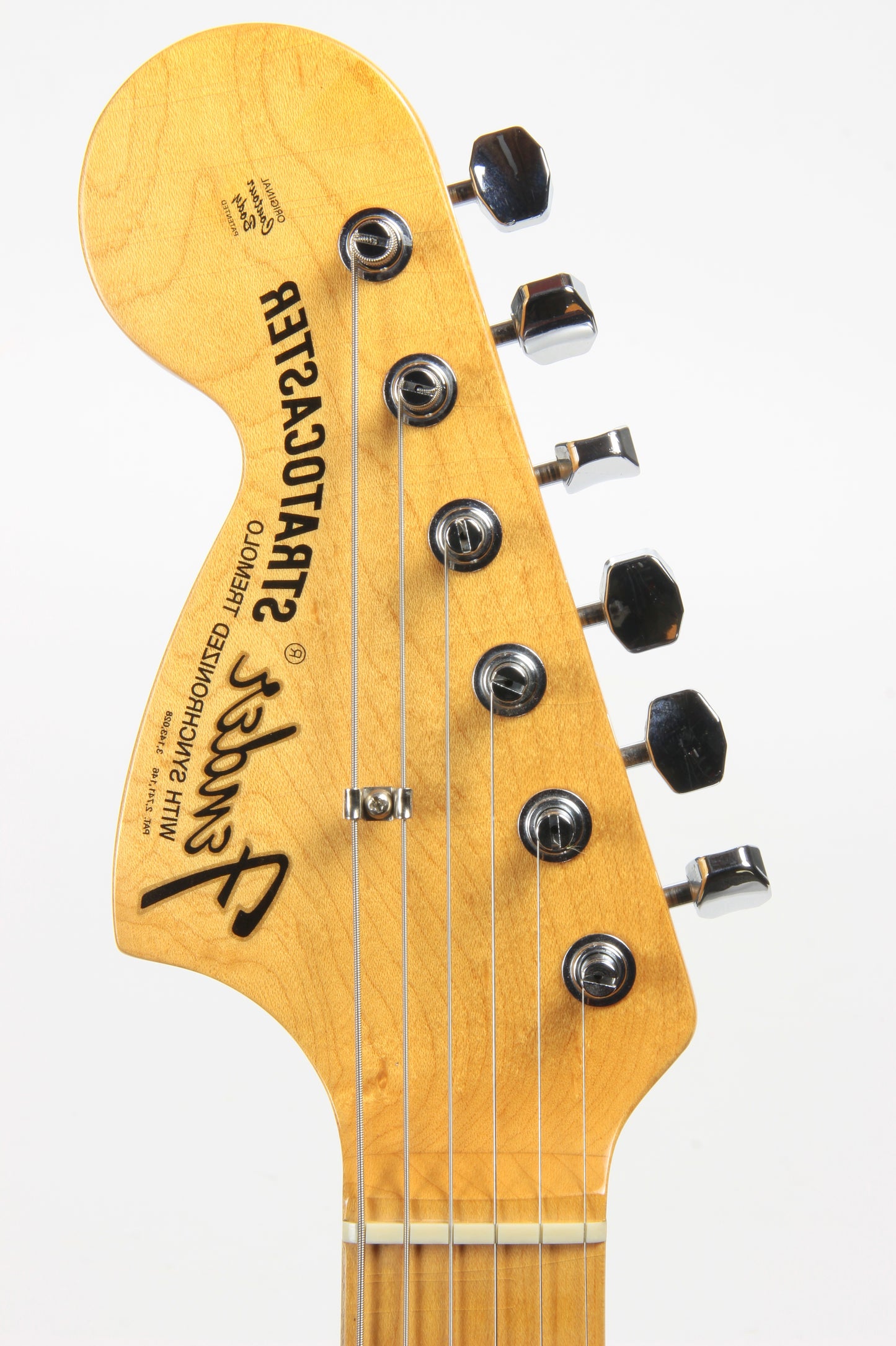 1997 Fender USA Jimi Hendrix Tribute '68 Stratocaster Artist Strat Olympic White American - Reverse, Maple CAP!