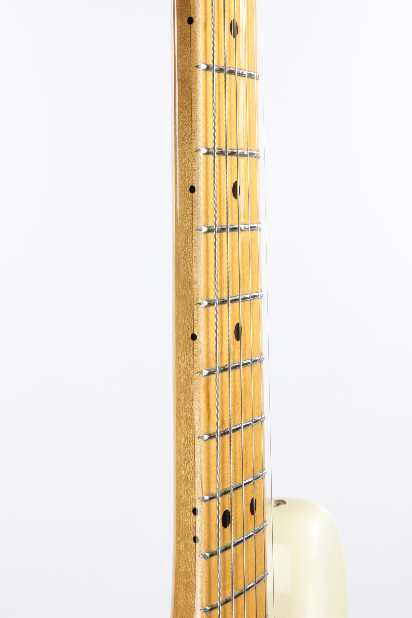 1997 Fender USA Jimi Hendrix Tribute '68 Stratocaster Artist Strat Olympic White American - Reverse, Maple CAP!