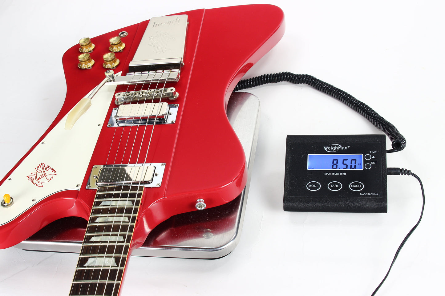 2012 Gibson Custom Shop 1965 Firebird V Reverse '65 Reissue Historic - Rare CARDINAL RED, Maestro i iii vii