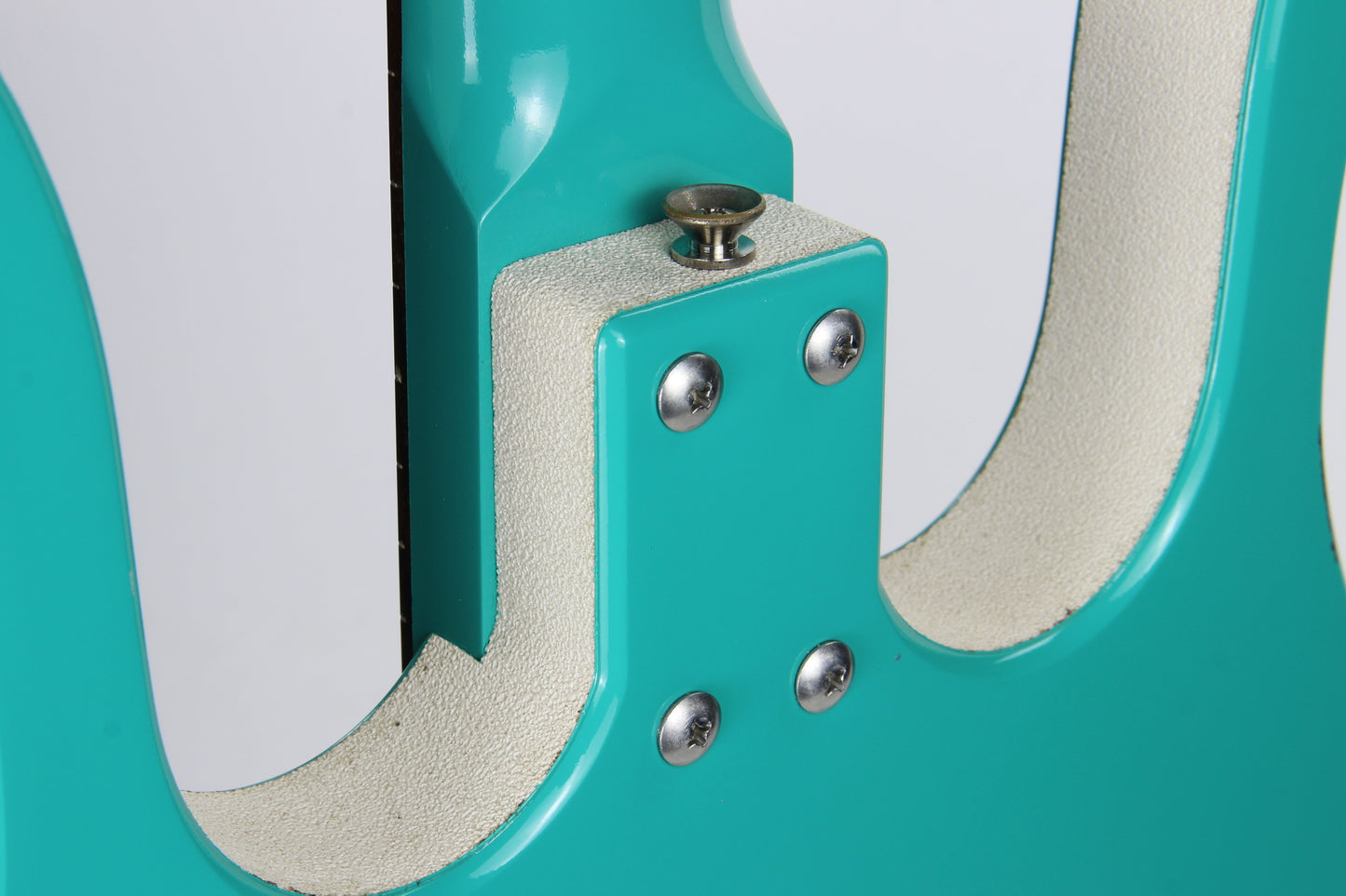 1995 Jerry Jones Neptune Longhorn Baritone Bass VI 6-String Guitar - SEA FOAM GREEN!