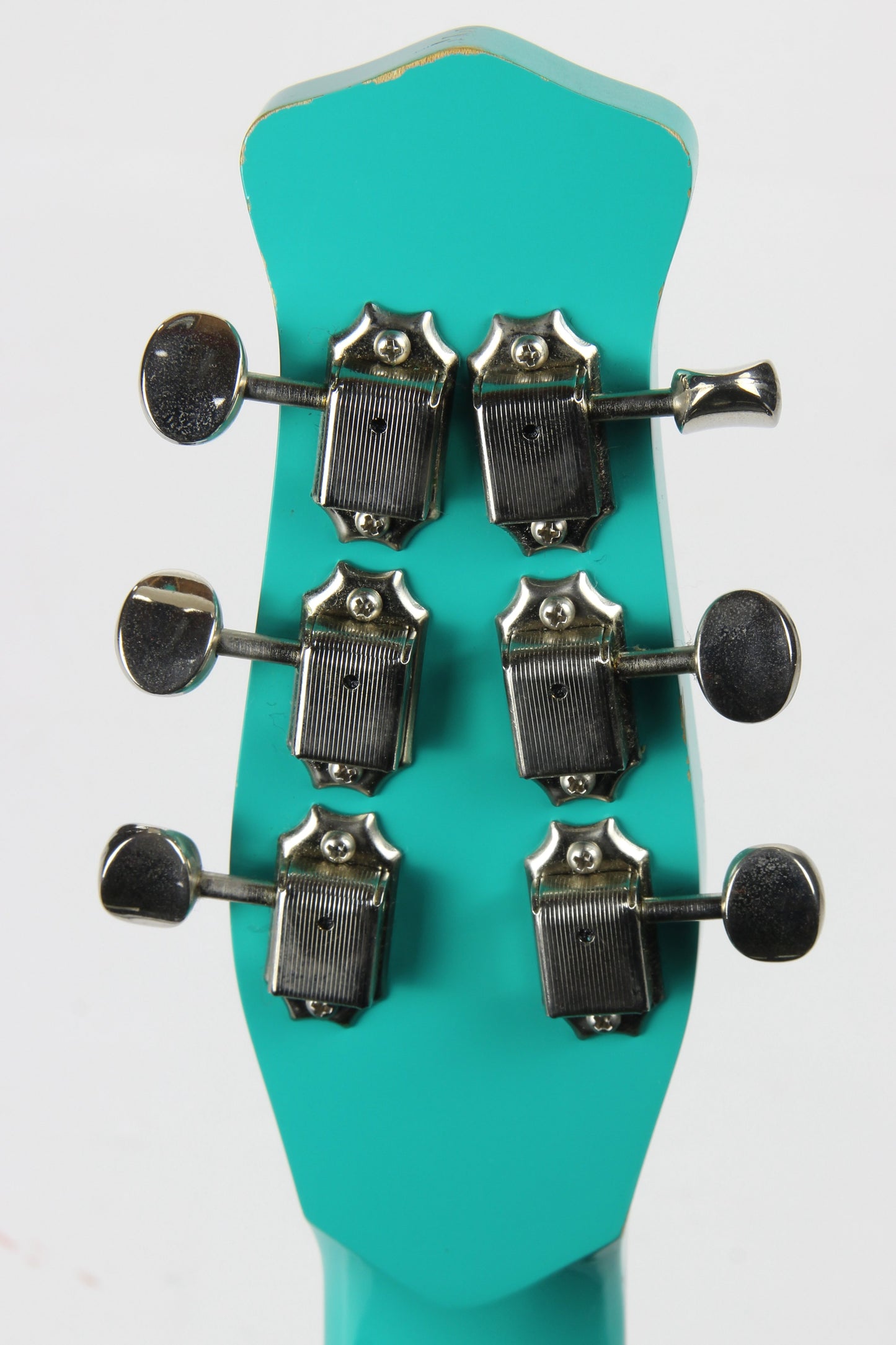 1995 Jerry Jones Neptune Longhorn Baritone Bass VI 6-String Guitar - SEA FOAM GREEN!