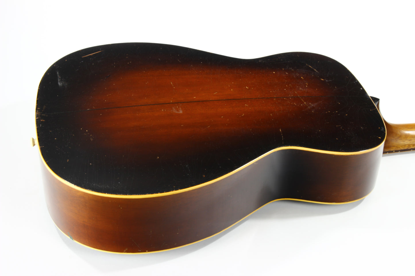 1934 Bacon & Day Senorita Flat Top Acoustic -- Sunburst, RARE 1930's Guitar, w Original Case! martin, gibson alternative