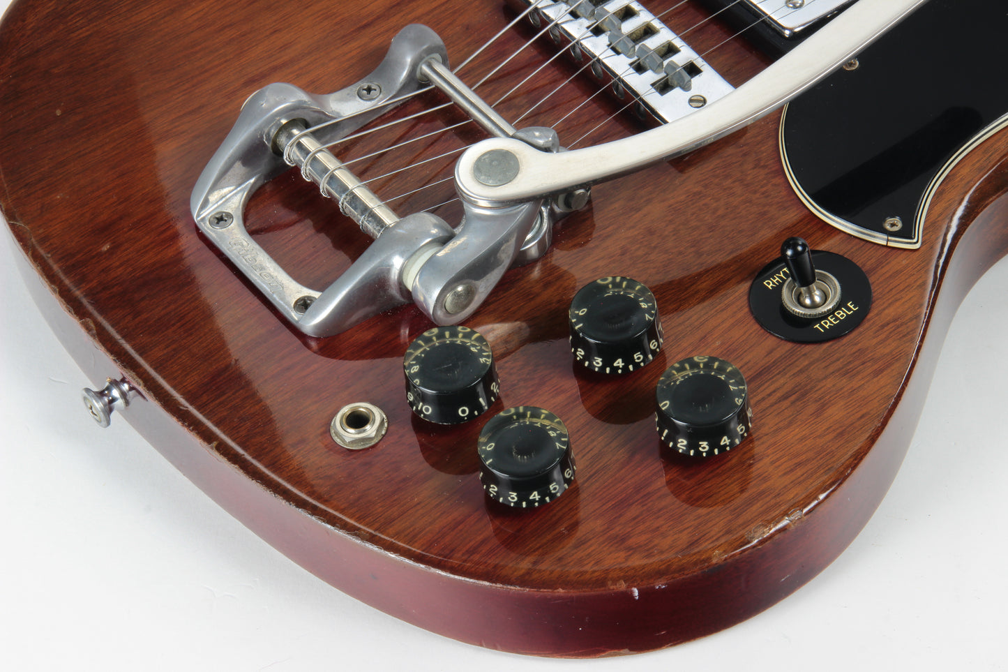 1973 Gibson SG Standard Factory Bigsby Cherry - All-Original w/ OHSC! NO BREAKS! 1970's Deluxe