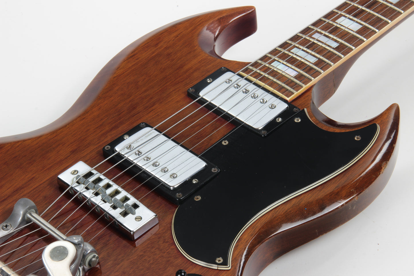 1973 Gibson SG Standard Factory Bigsby Cherry - All-Original w/ OHSC! NO BREAKS! 1970's Deluxe