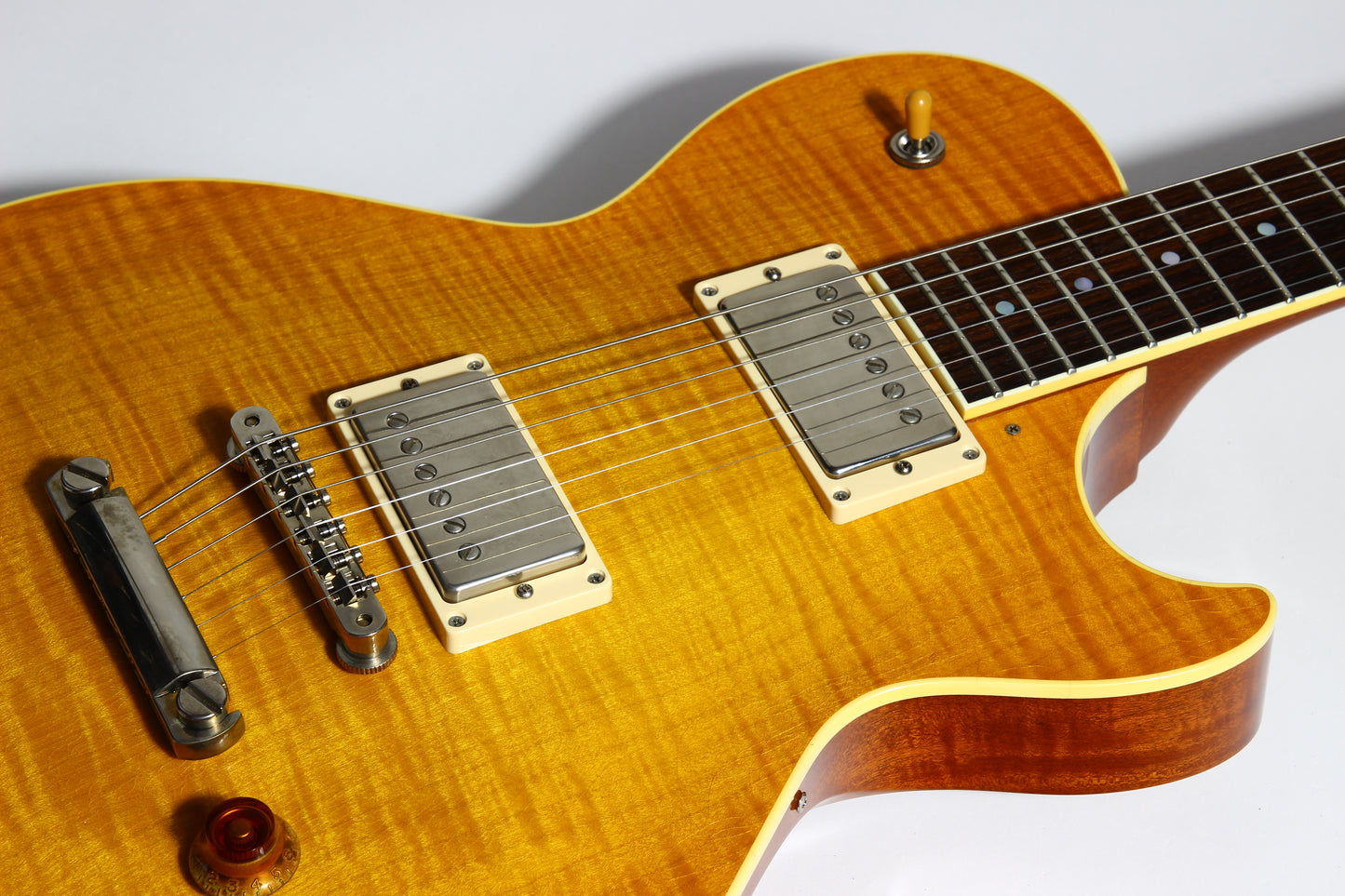 2018 Collings City Limits AGED CL Lemon Burst -- Throbaks ER Custom MXV, Sunburst, Ameritage Case