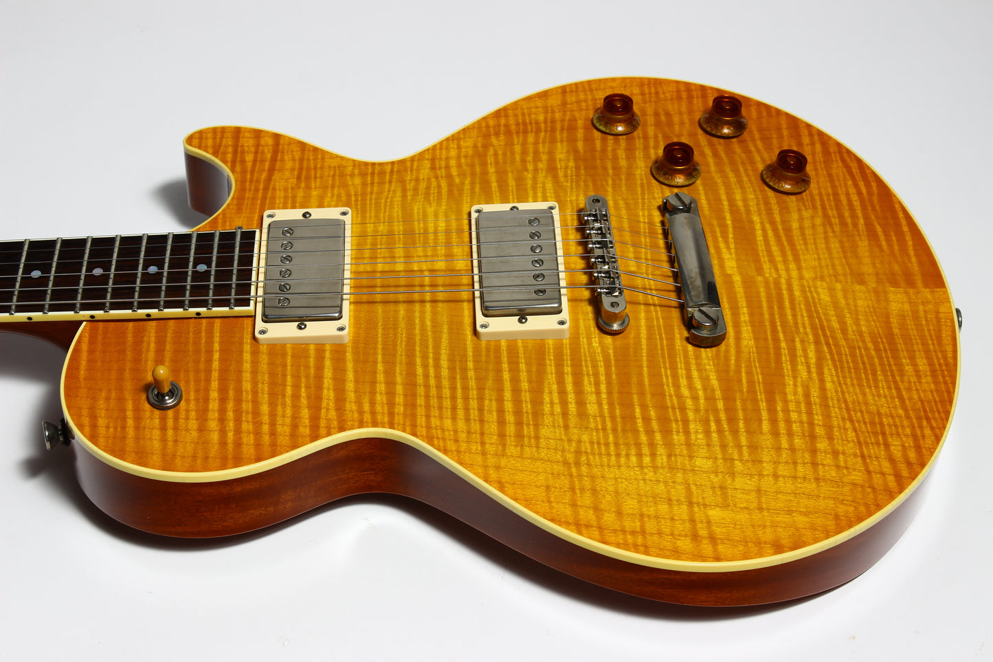 2018 Collings City Limits AGED CL Lemon Burst -- Throbaks ER Custom MXV, Sunburst, Ameritage Case