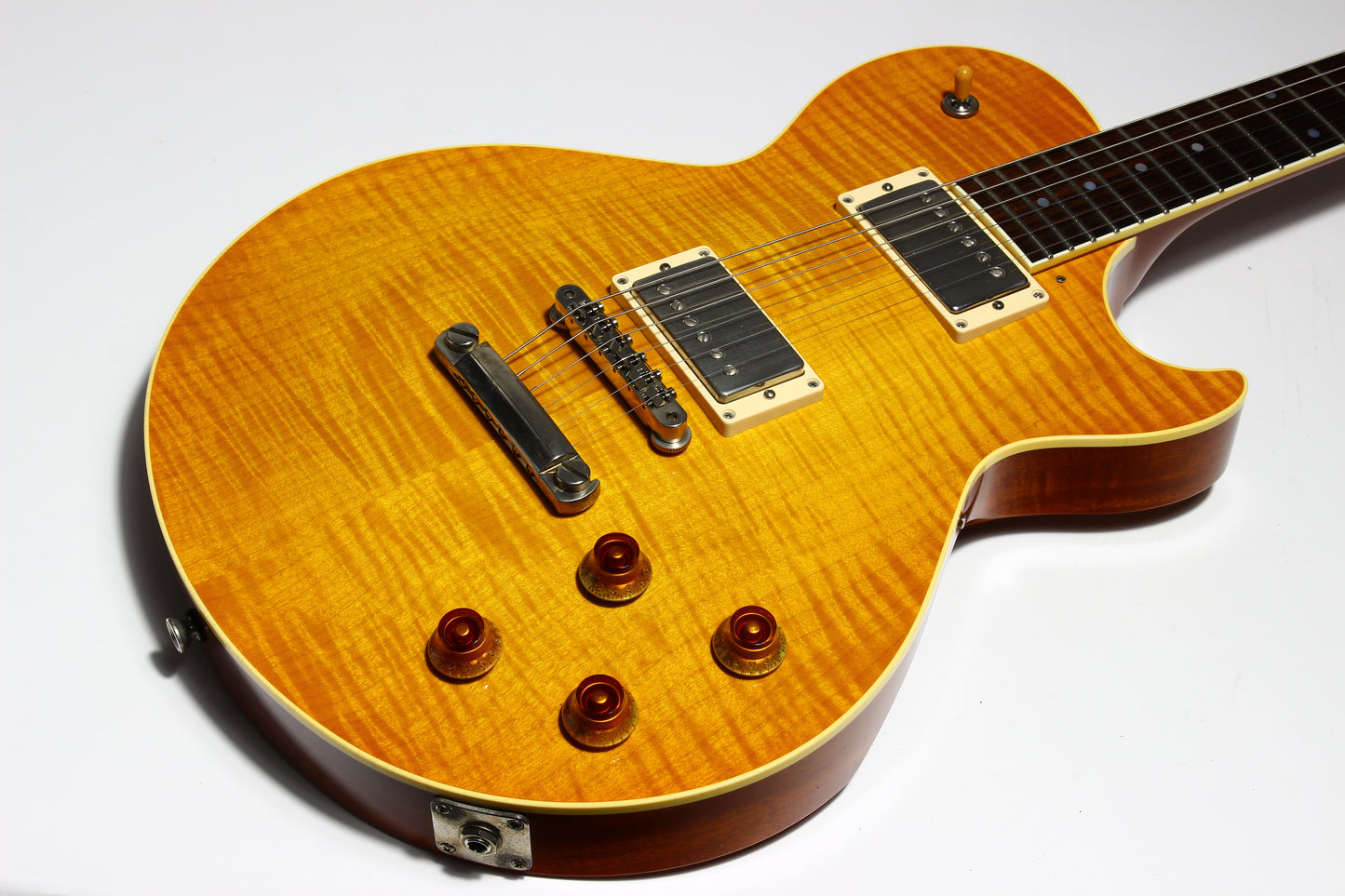 2018 Collings City Limits AGED CL Lemon Burst -- Throbaks ER Custom MXV, Sunburst, Ameritage Case